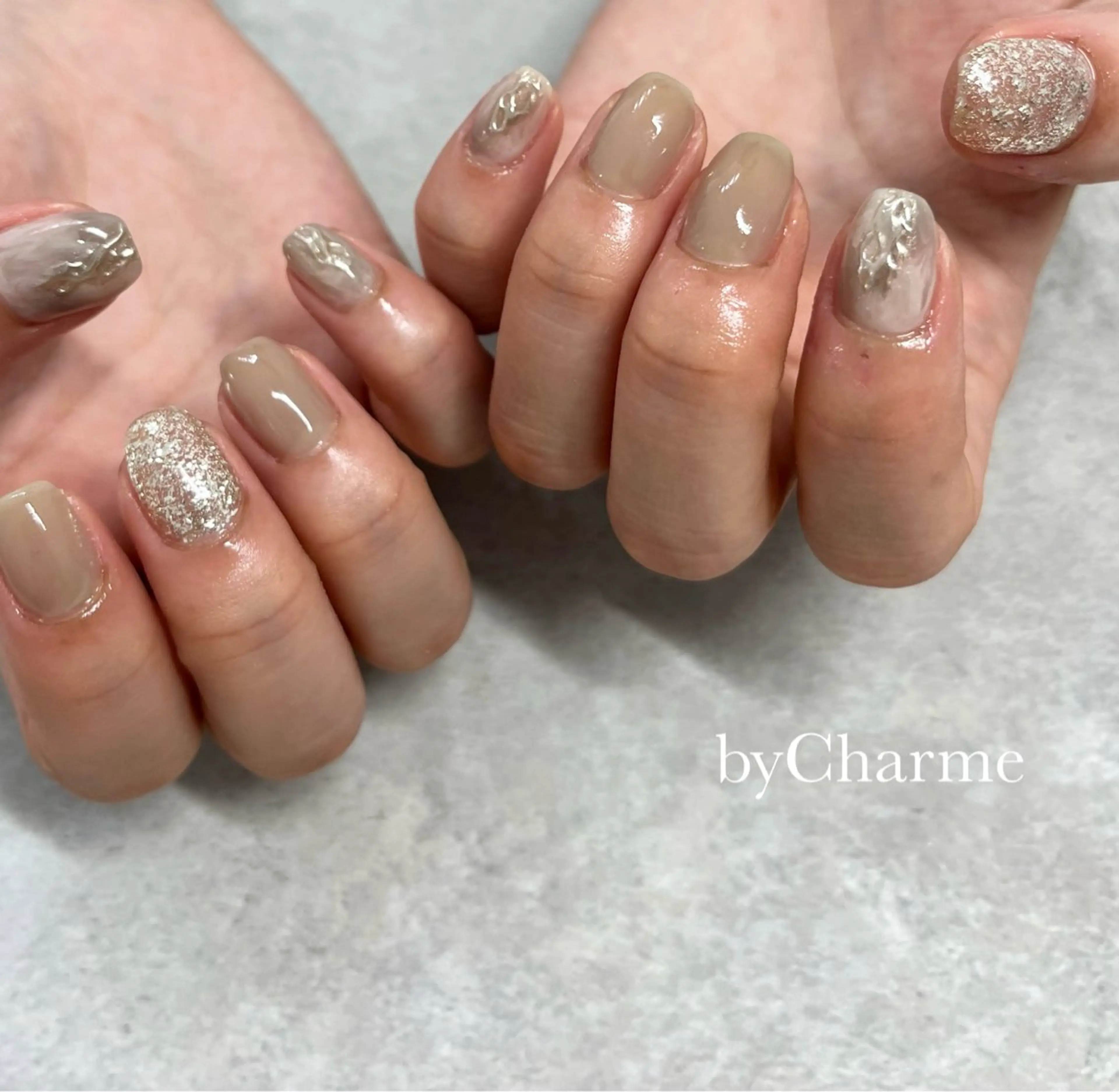 ネイル ニュアンスネイル Ray. Maayaのネイルデザイン