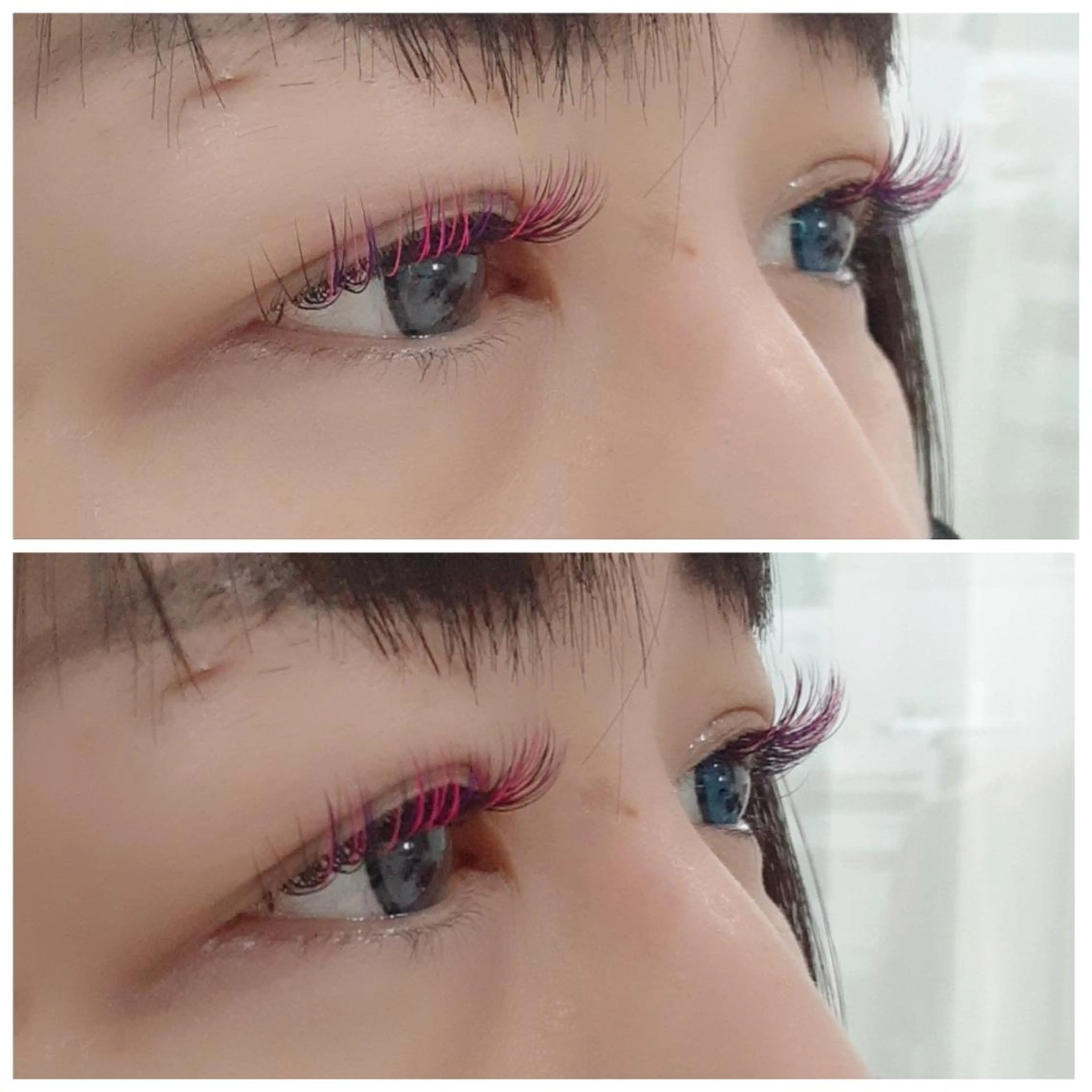 マツエク・マツパ カラーマツエク ULUS mamiのマツエク・マツパデザイン