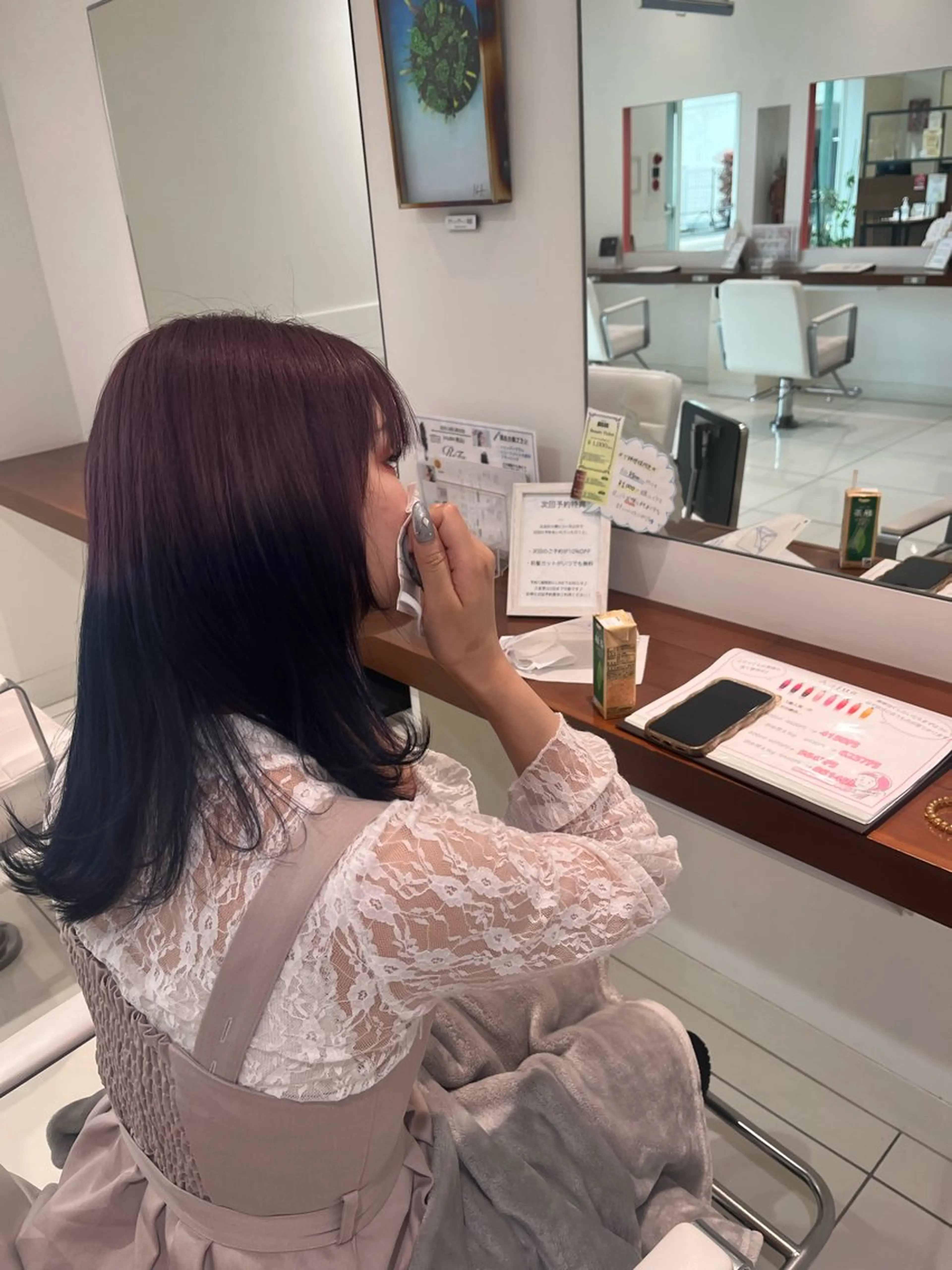 カラー 似合わせ 垢抜け🌟 AKINOのヘアスタイル