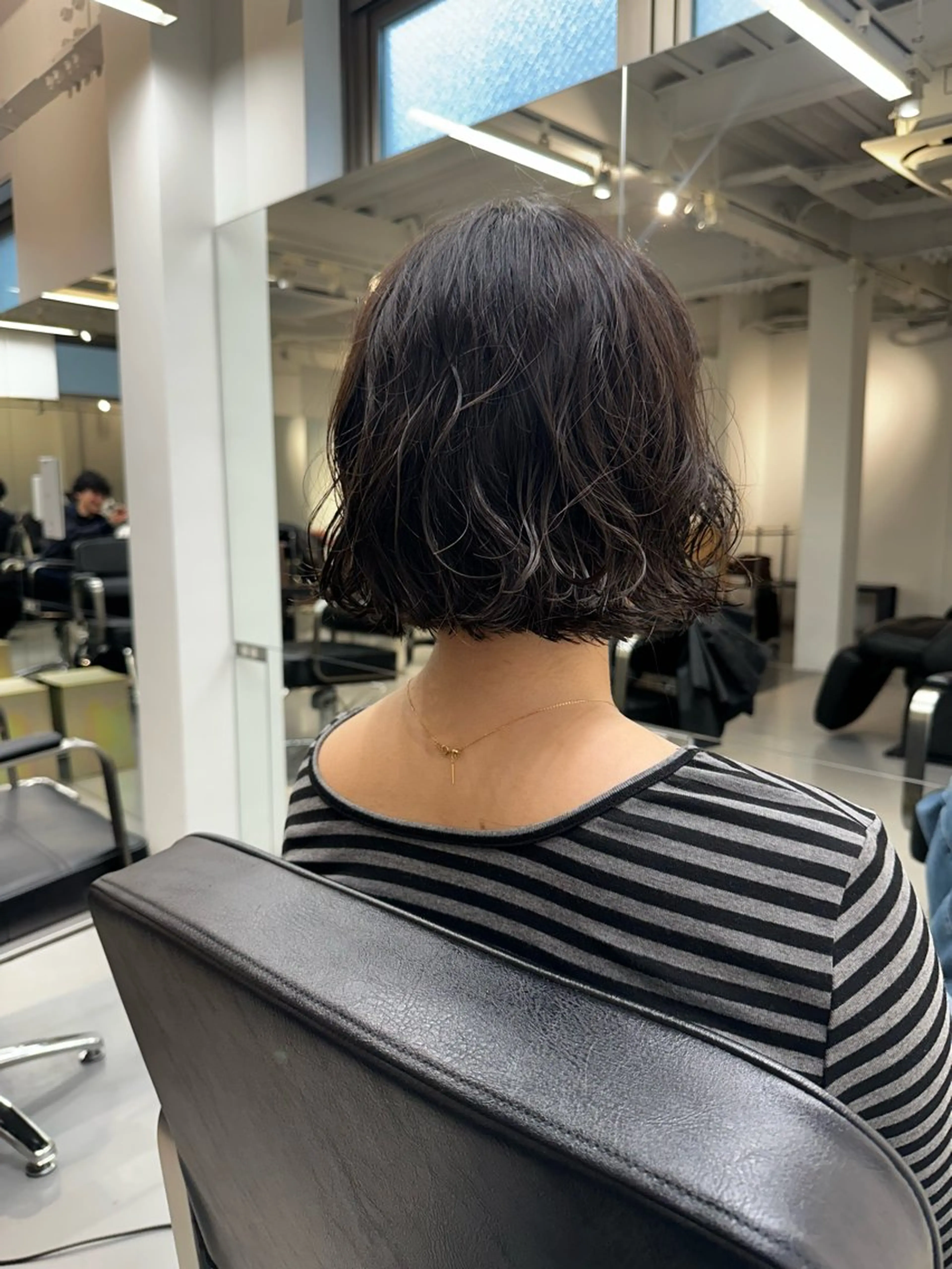 ミディアム パーマ カット パーマ お悩み解決パーマ hana🩰のヘアスタイル