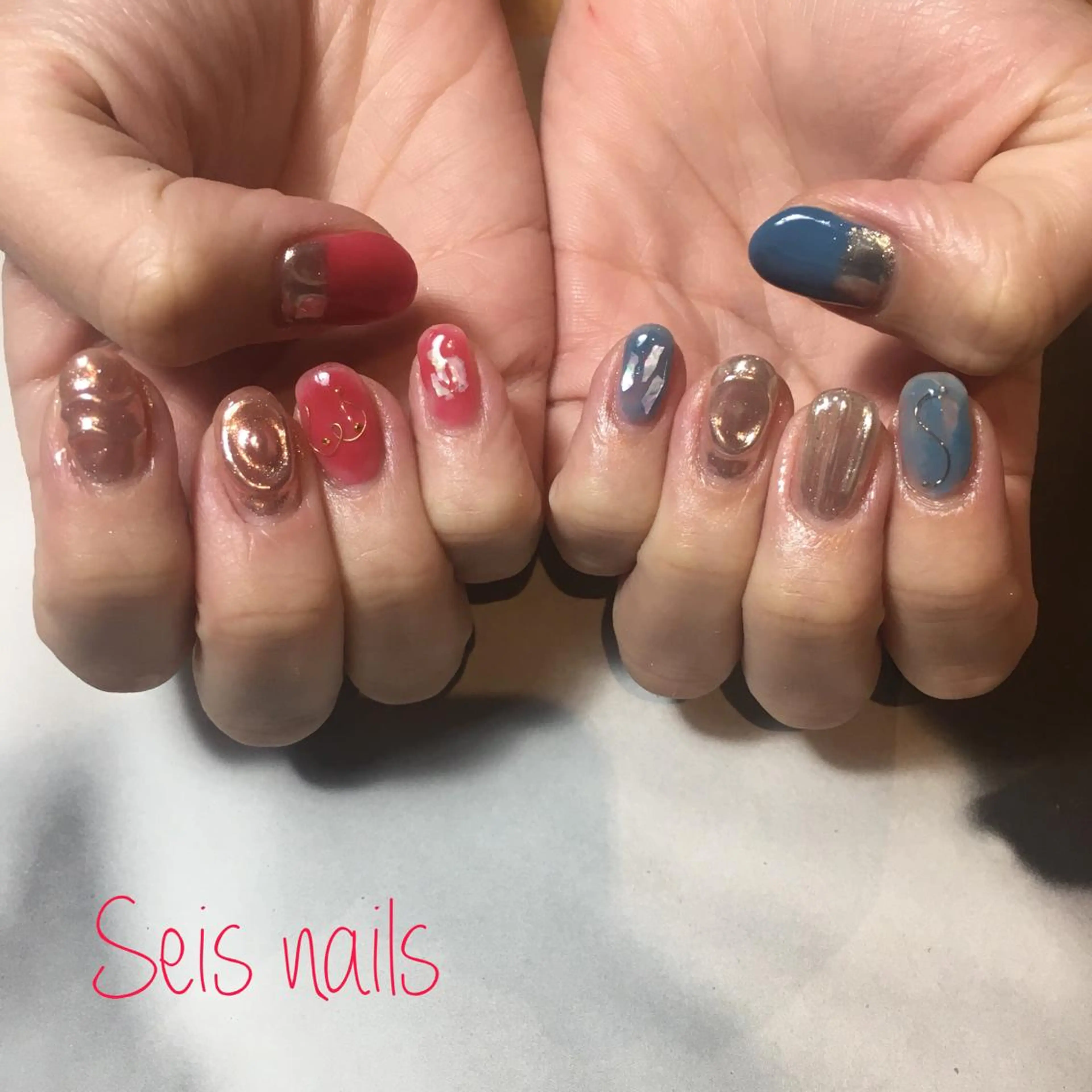 ネイル ハンドネイル Seis Shihoのネイルデザイン