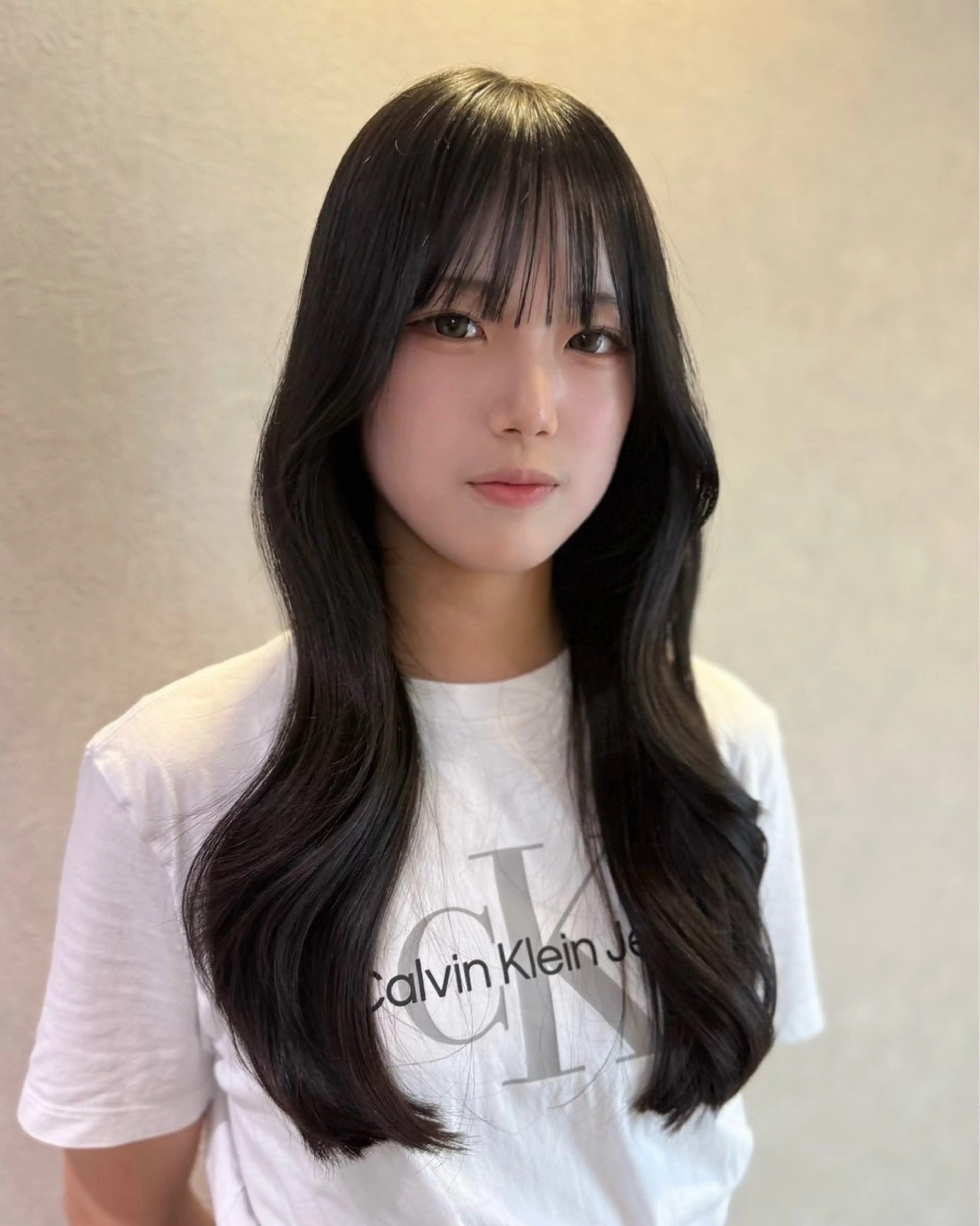 ロング カット ヘアカラー meak所属・韓国レイヤー RYOTAのヘアスタイル