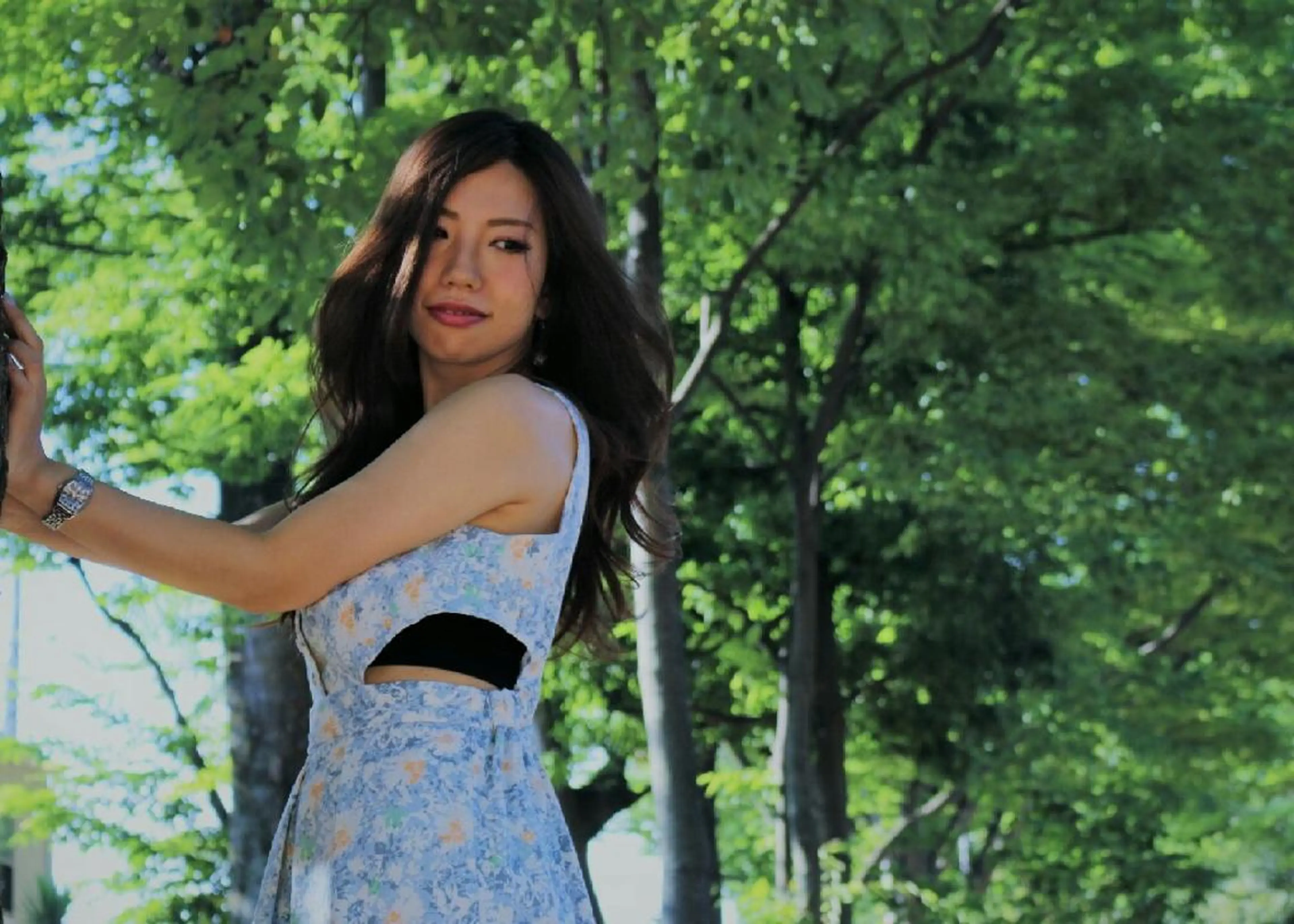 セミロング カラー パーマ セミロングパーマ アディクシーカラー イルミナカラー デジタルパーマ LAMP HAIR  ランプヘアー所属・徳永 博志のヘアスタイル