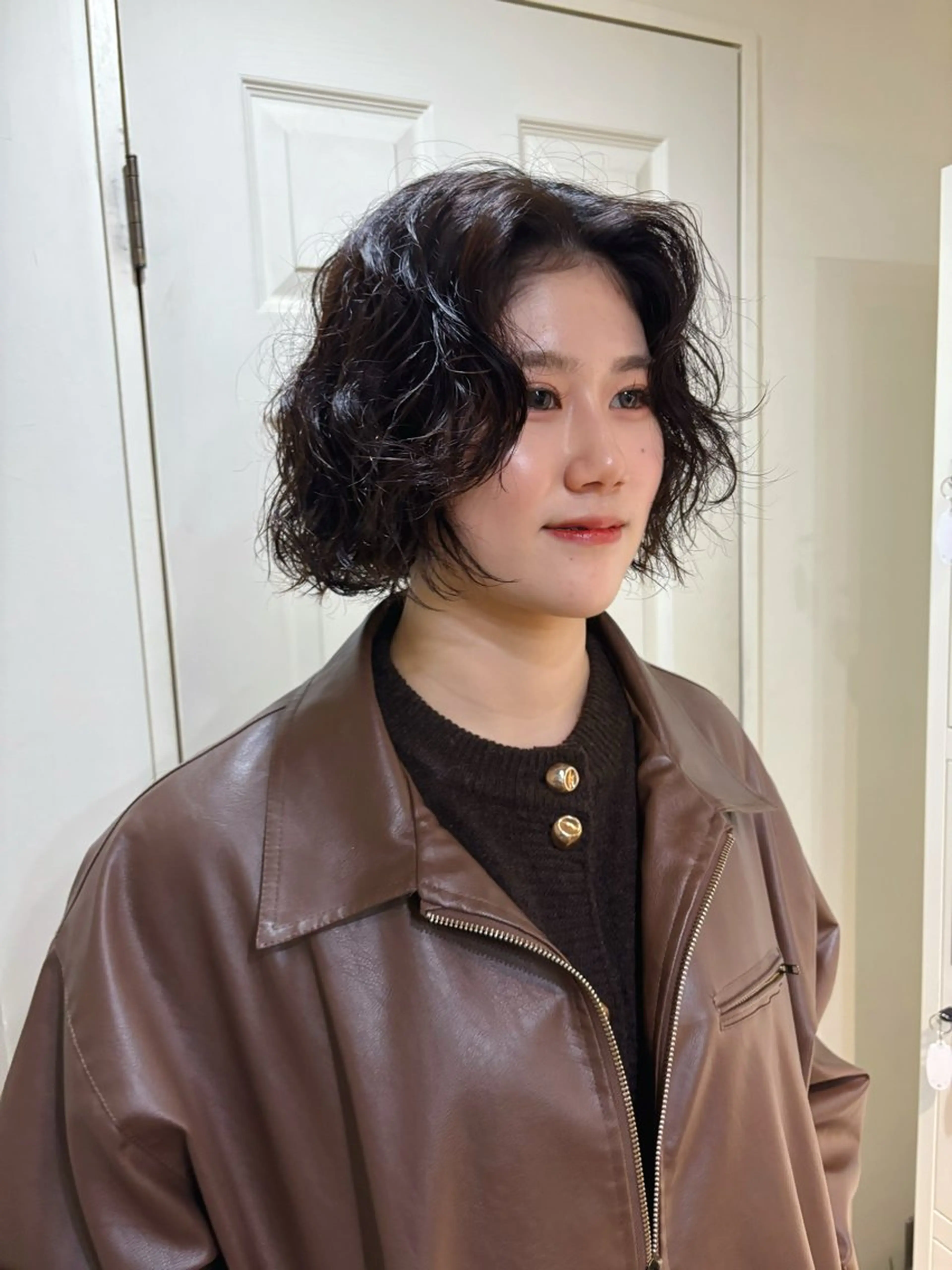 ミディアム パーマ カット パーマ kaito パーマ募集！🔵のヘアスタイル