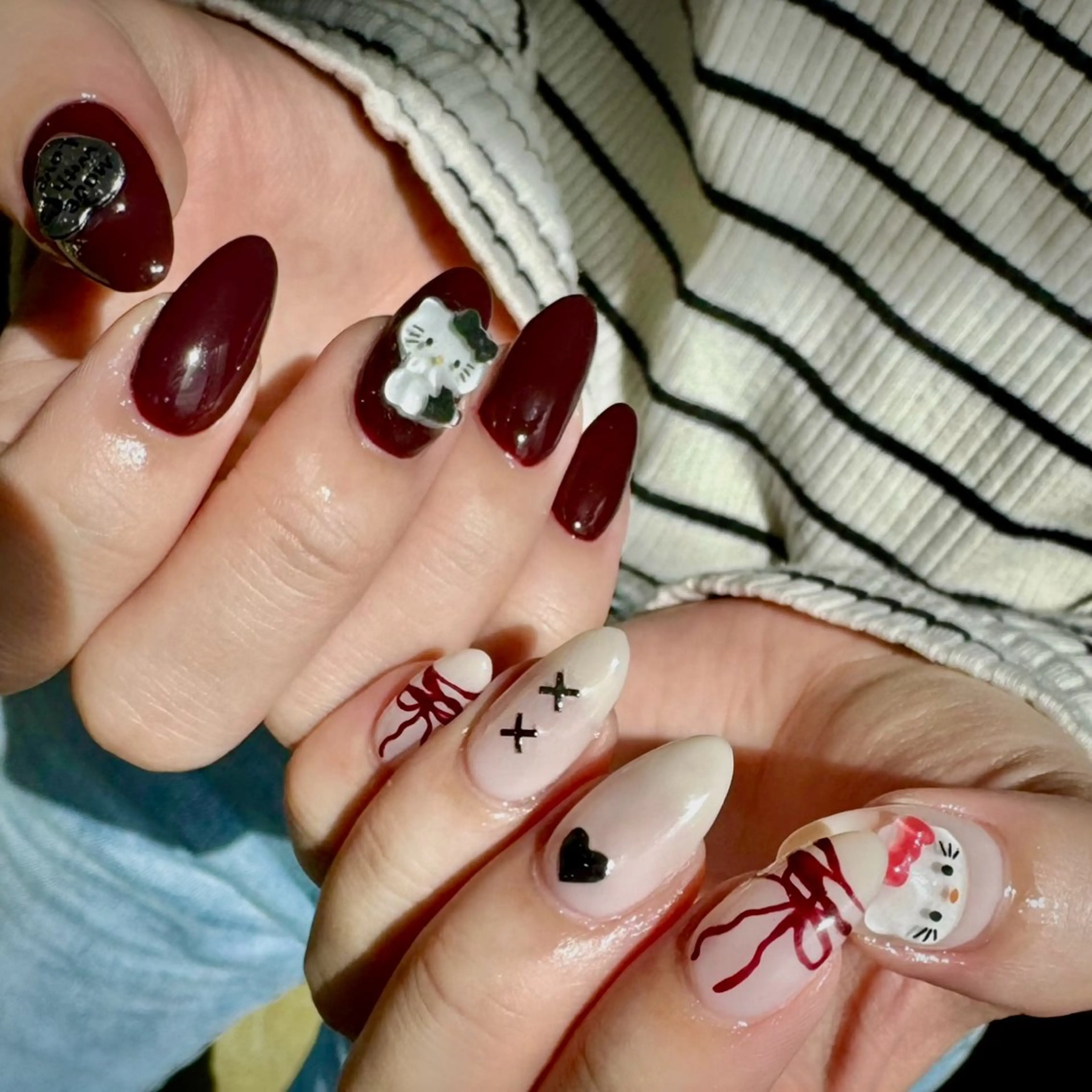 ネイル ハンドネイル m kaori𓃟のネイルデザイン