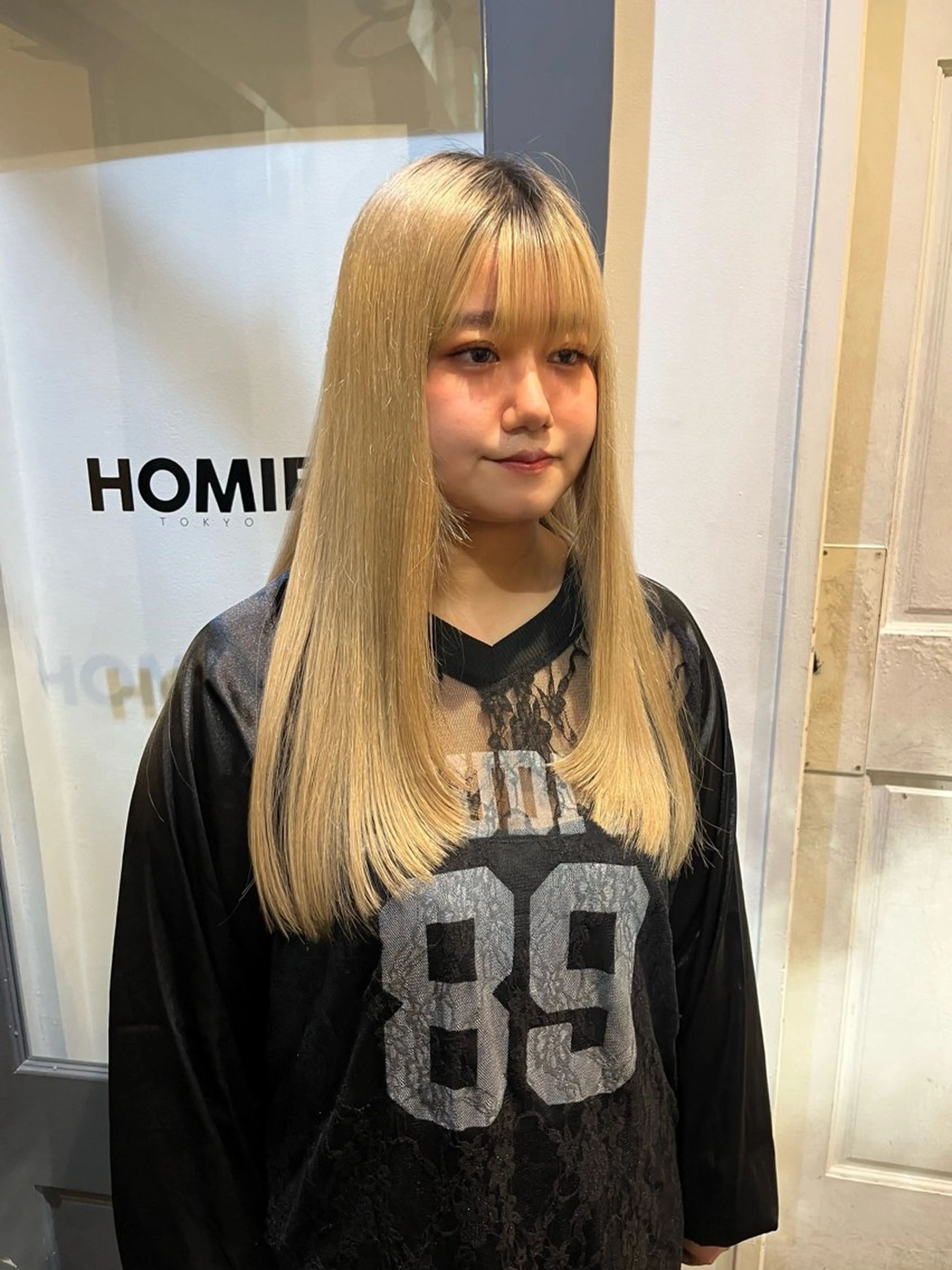 ロング カラー HOMIE TOKYO所属・sora / 渋谷 / ハイトーンのヘアスタイル