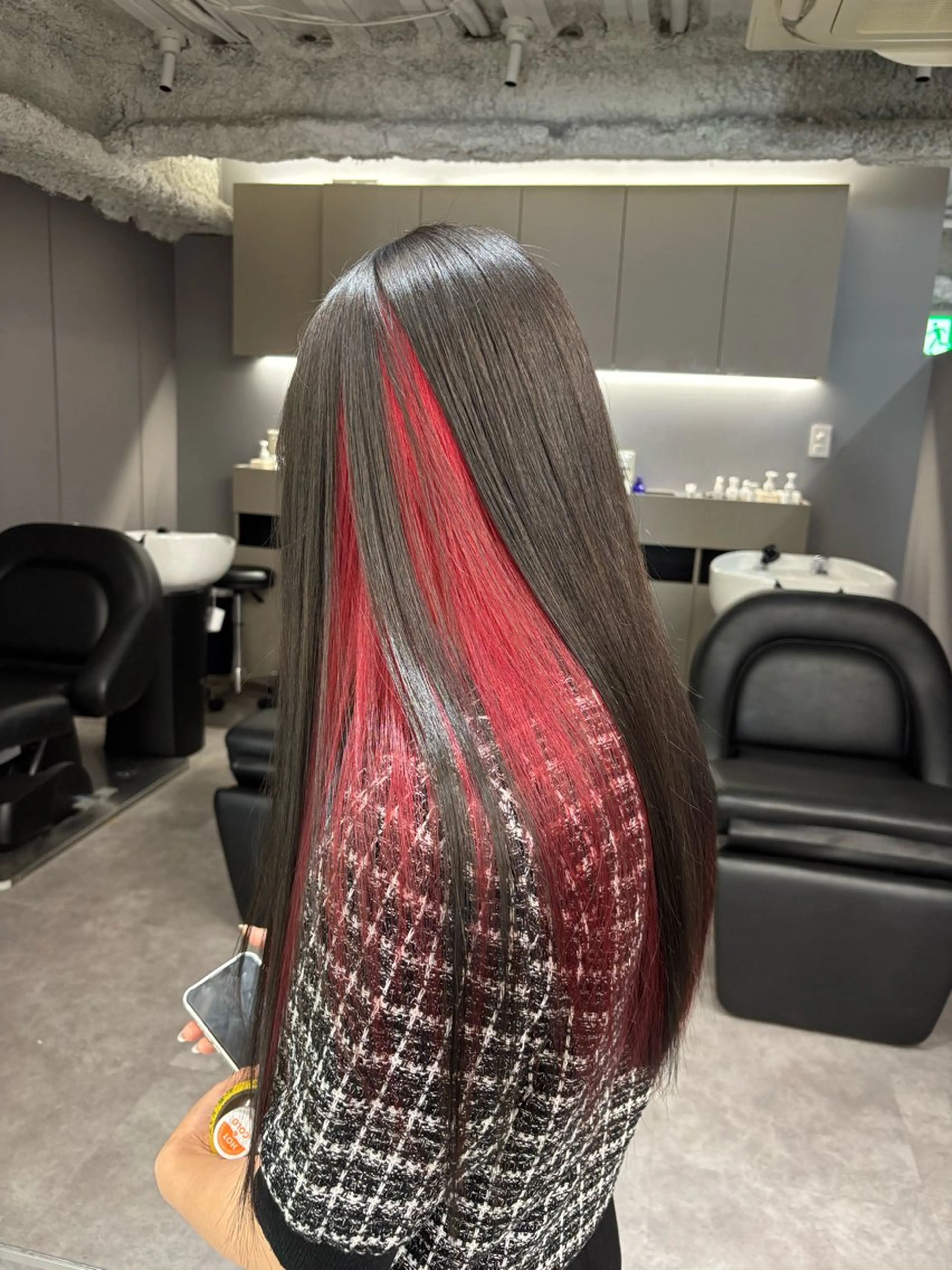 セミロング カラー ブロンド 名古屋／デザイン／ ブリーチ/松井亮磨のヘアスタイル