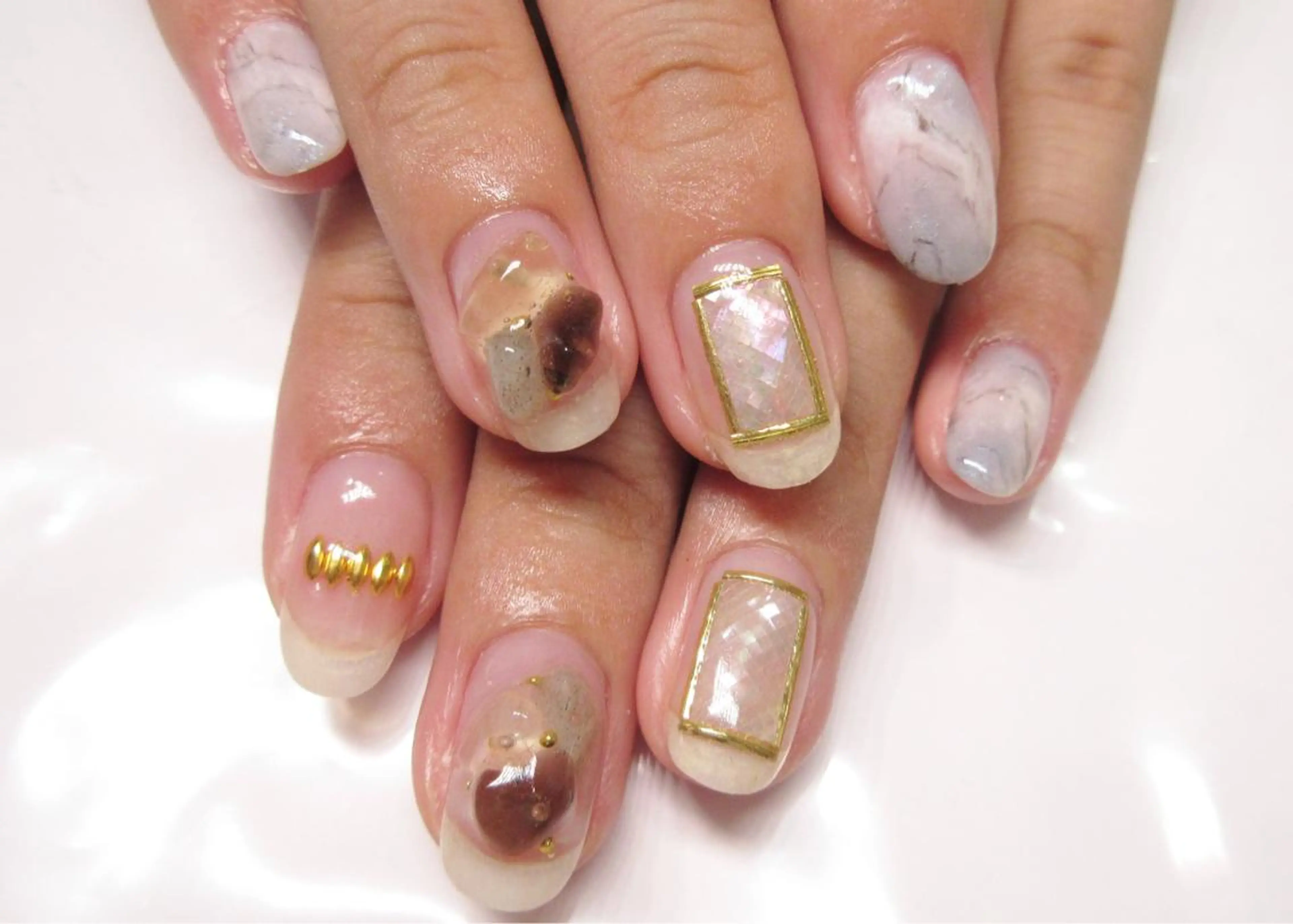 ネイル nail salon en familleのネイルデザイン