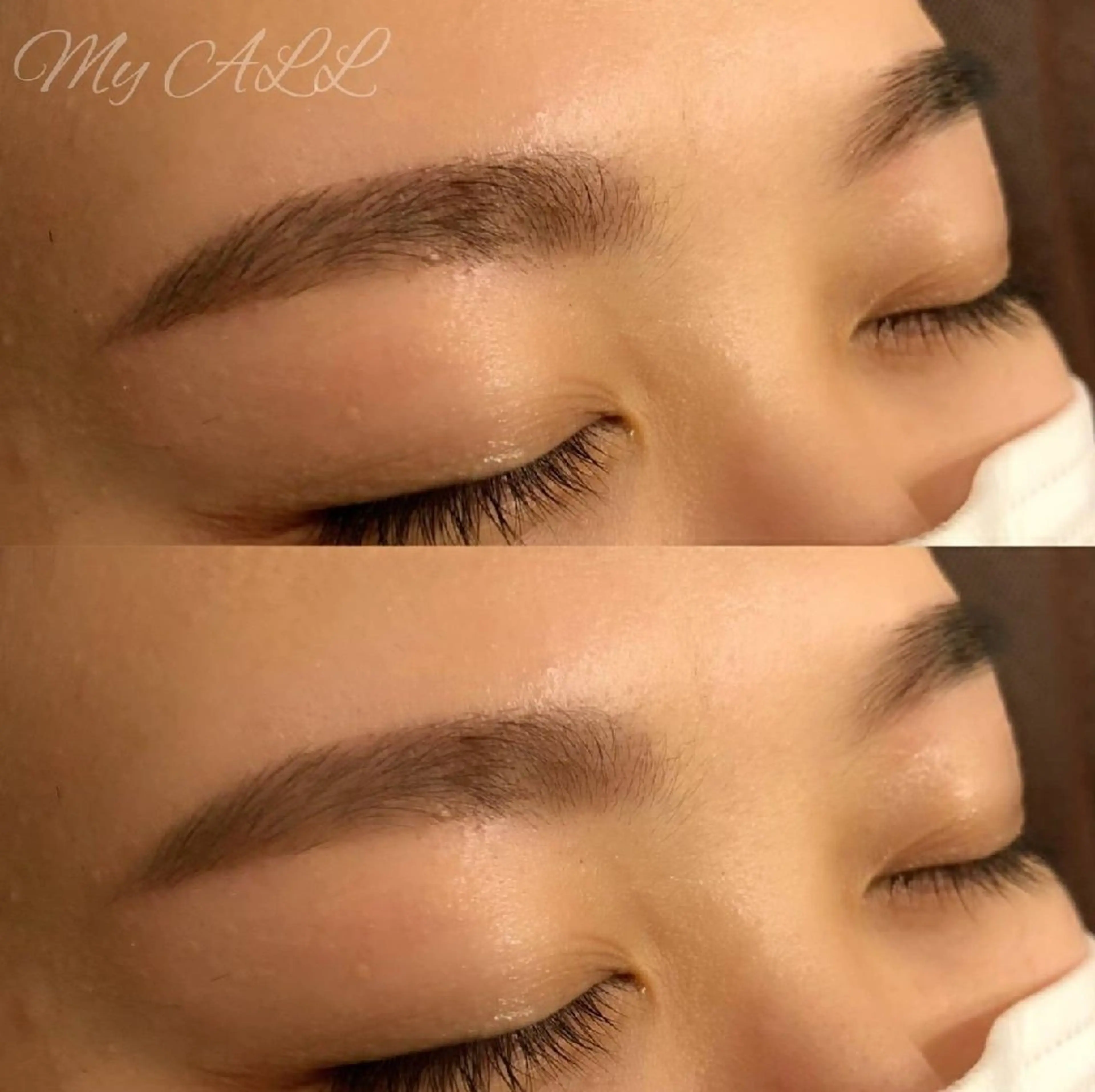 ハリウッドブロウリフトの写真