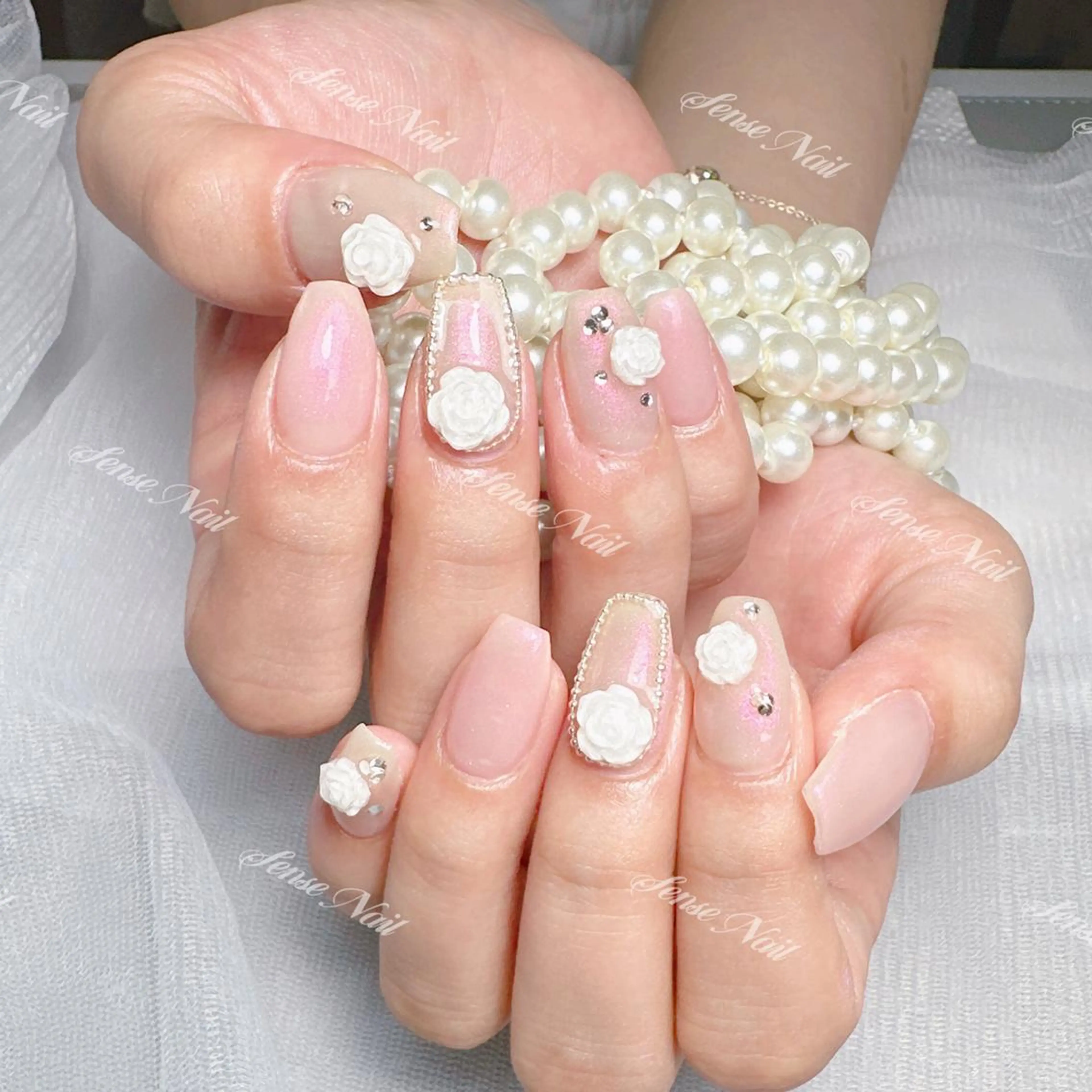 ネイル ハンドネイル ハンドケア 🎀Sense Nail渋谷店🎀のネイルデザイン