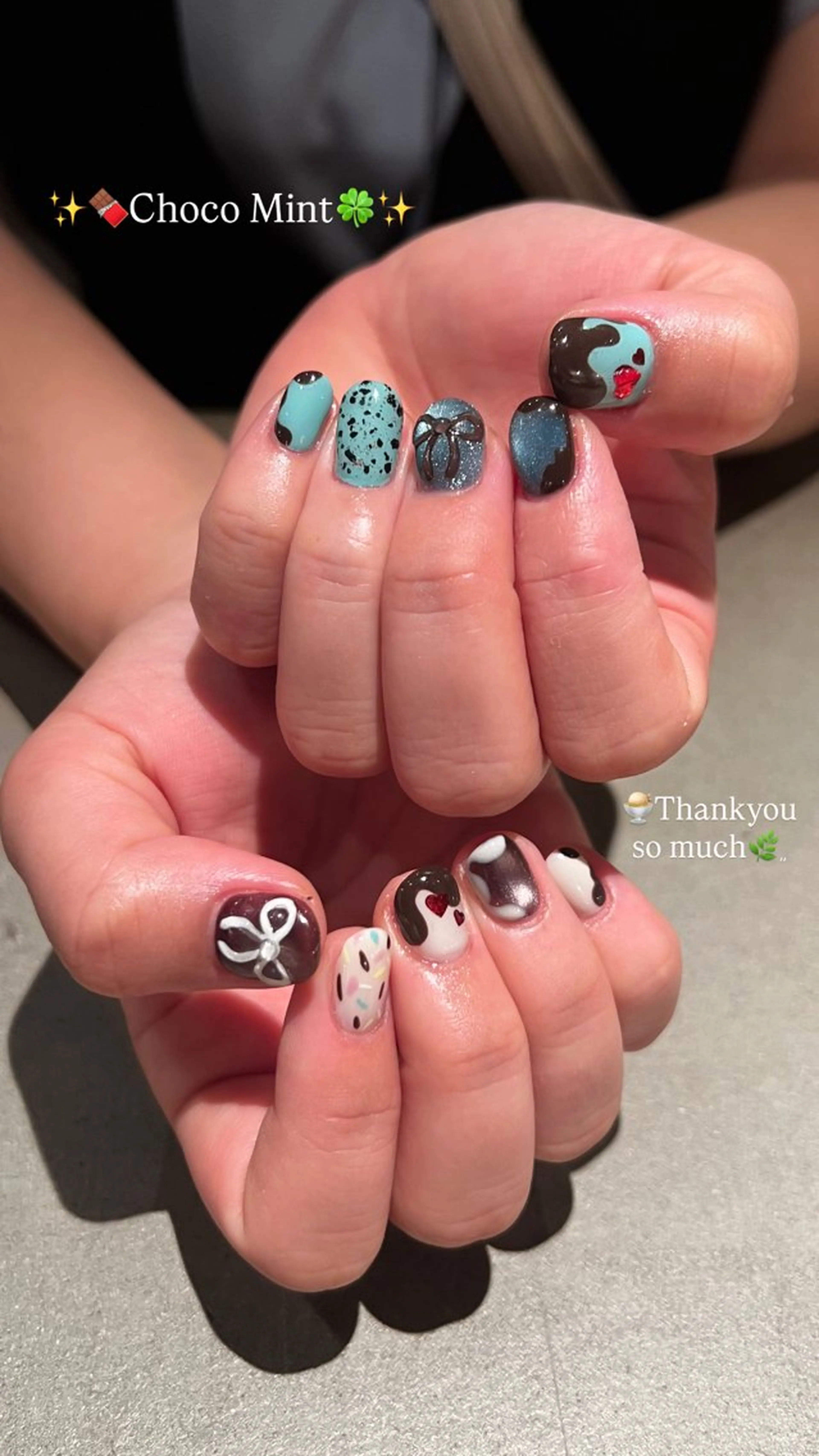 ネイル 持ち込み ハンドネイル ウエチ ノリカ🐸のネイルデザイン