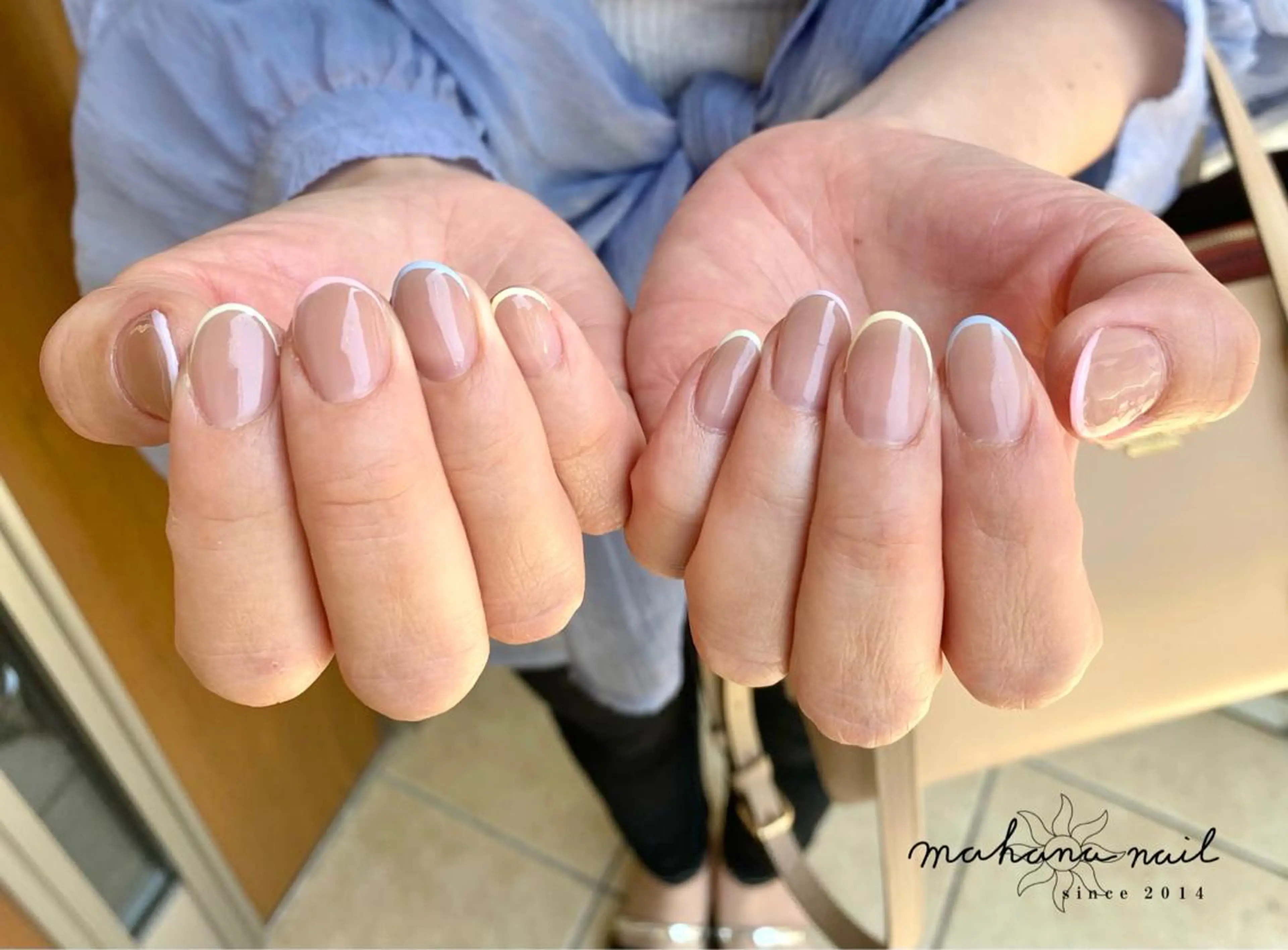 ネイル フレンチネイル mahana nailのネイルデザイン