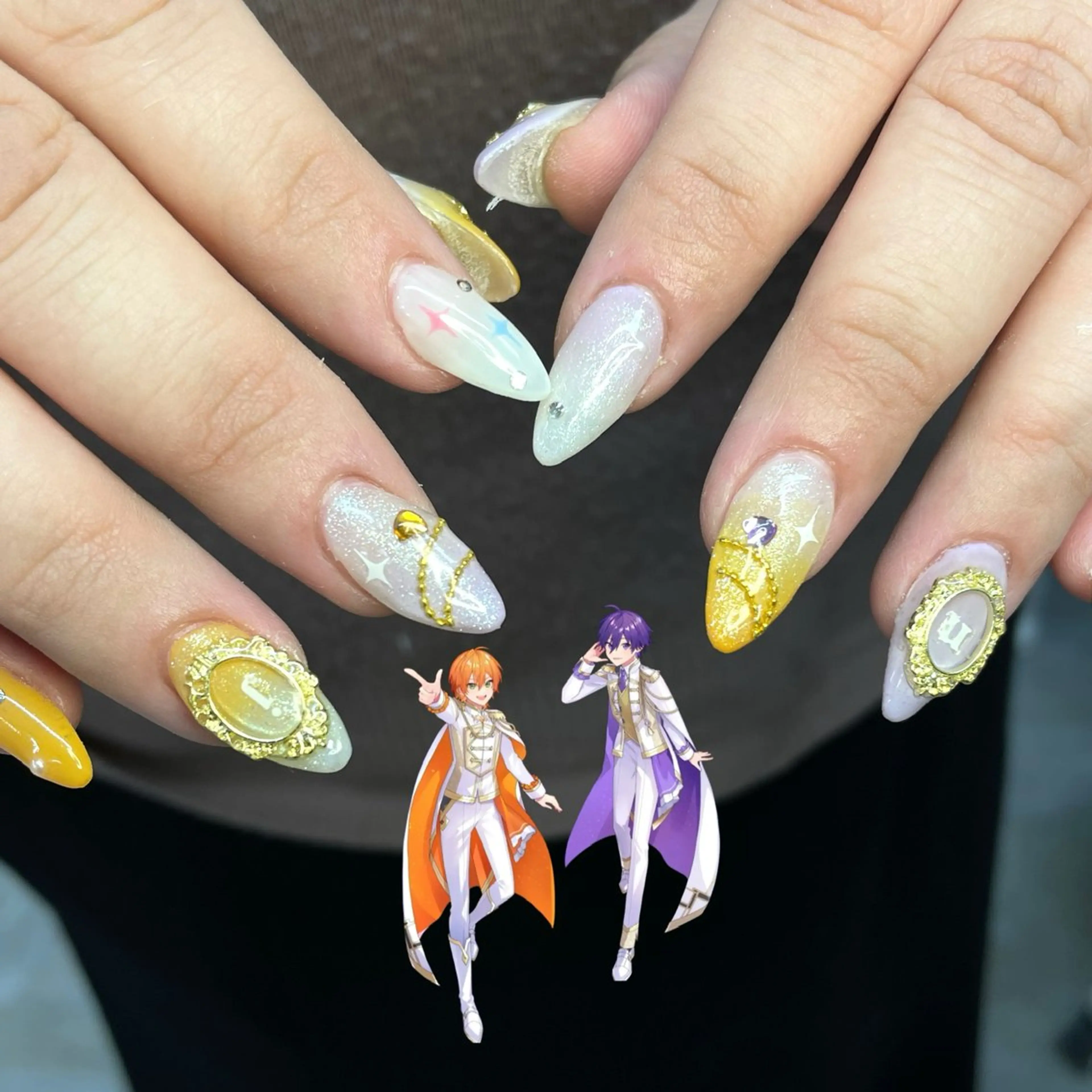 ネイル ハンドネイル ひめか🫁 推し概念・個性派のネイルデザイン