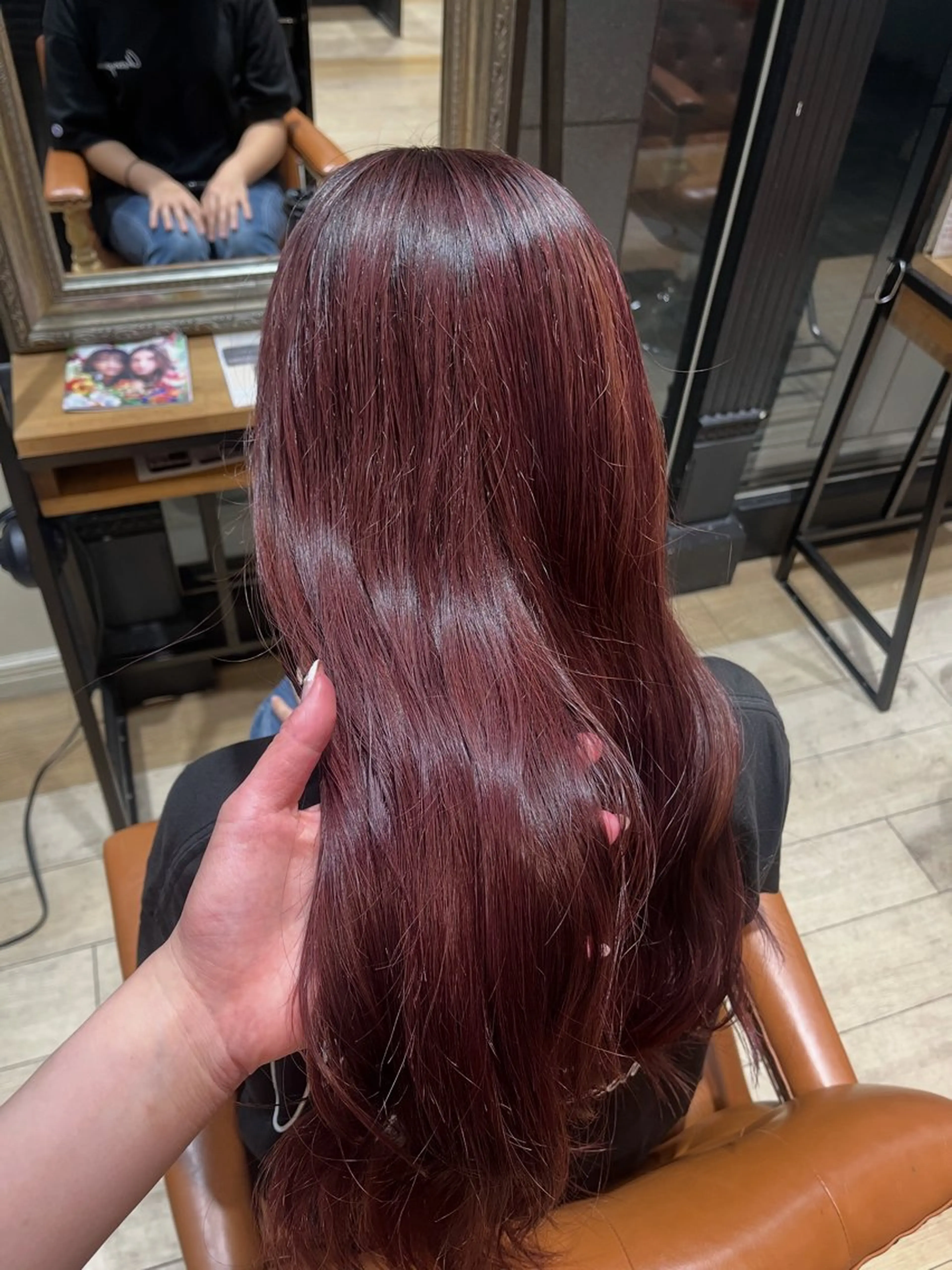 ロング ピンクラベンダー みゆ/ カラーリスト🎀のヘアスタイル