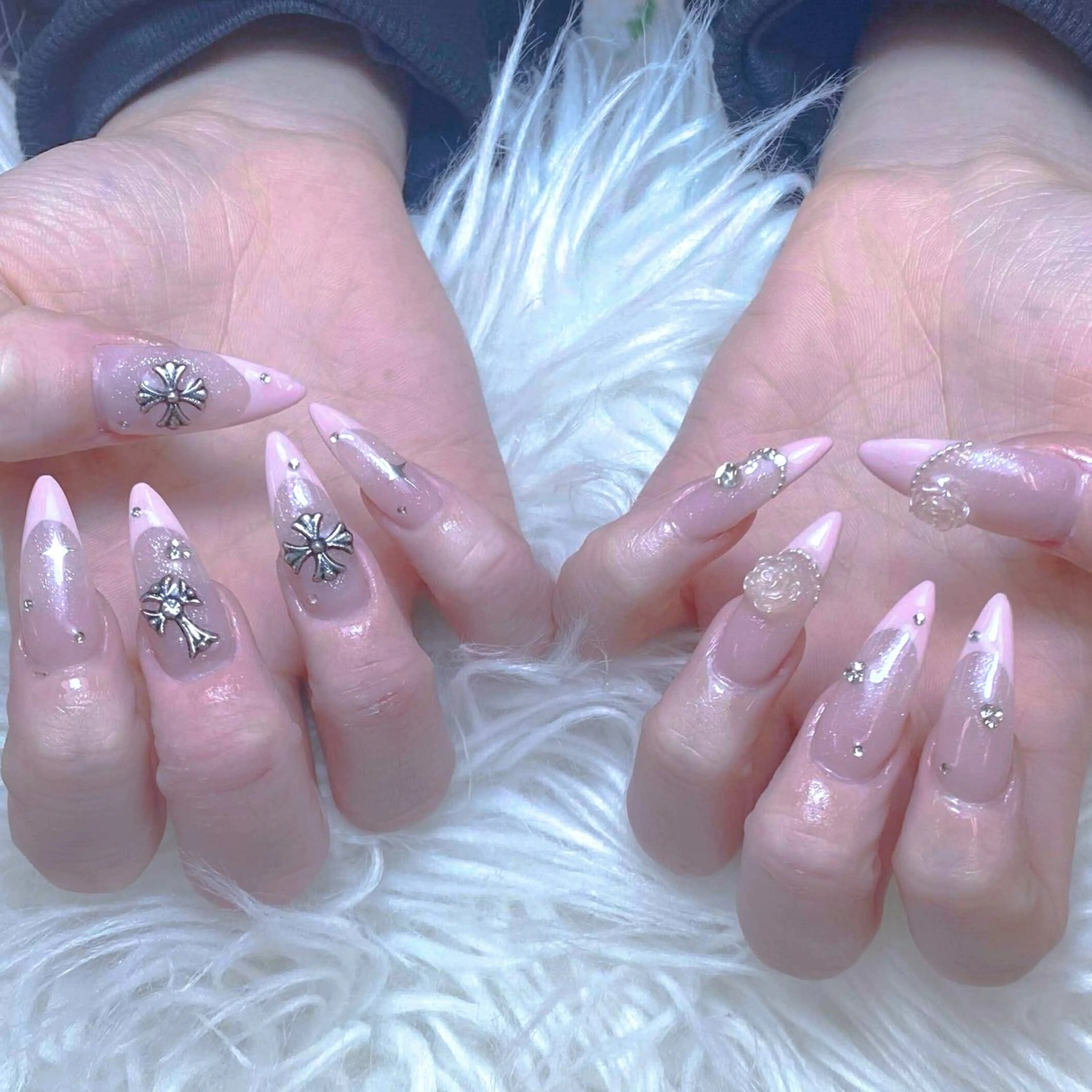 ネイル ハンドネイル ANH NAIL ゴテゴテ専門店💎のネイルデザイン