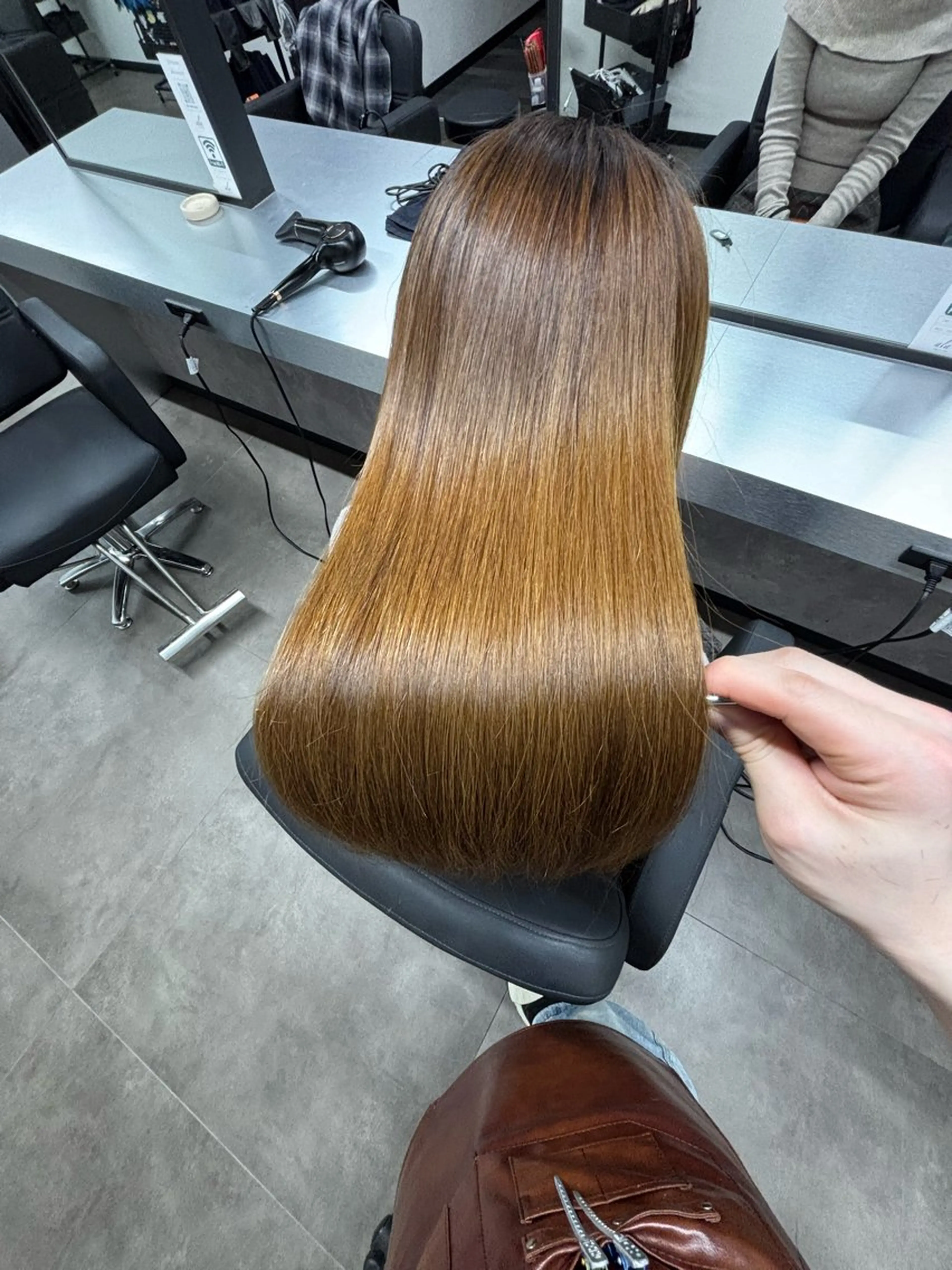 ロング カット 縮毛矯正 トリートメント ala sapporo odori所属・【美髪/うる艶矯正】 ☘️Taketo☘️のヘアスタイル