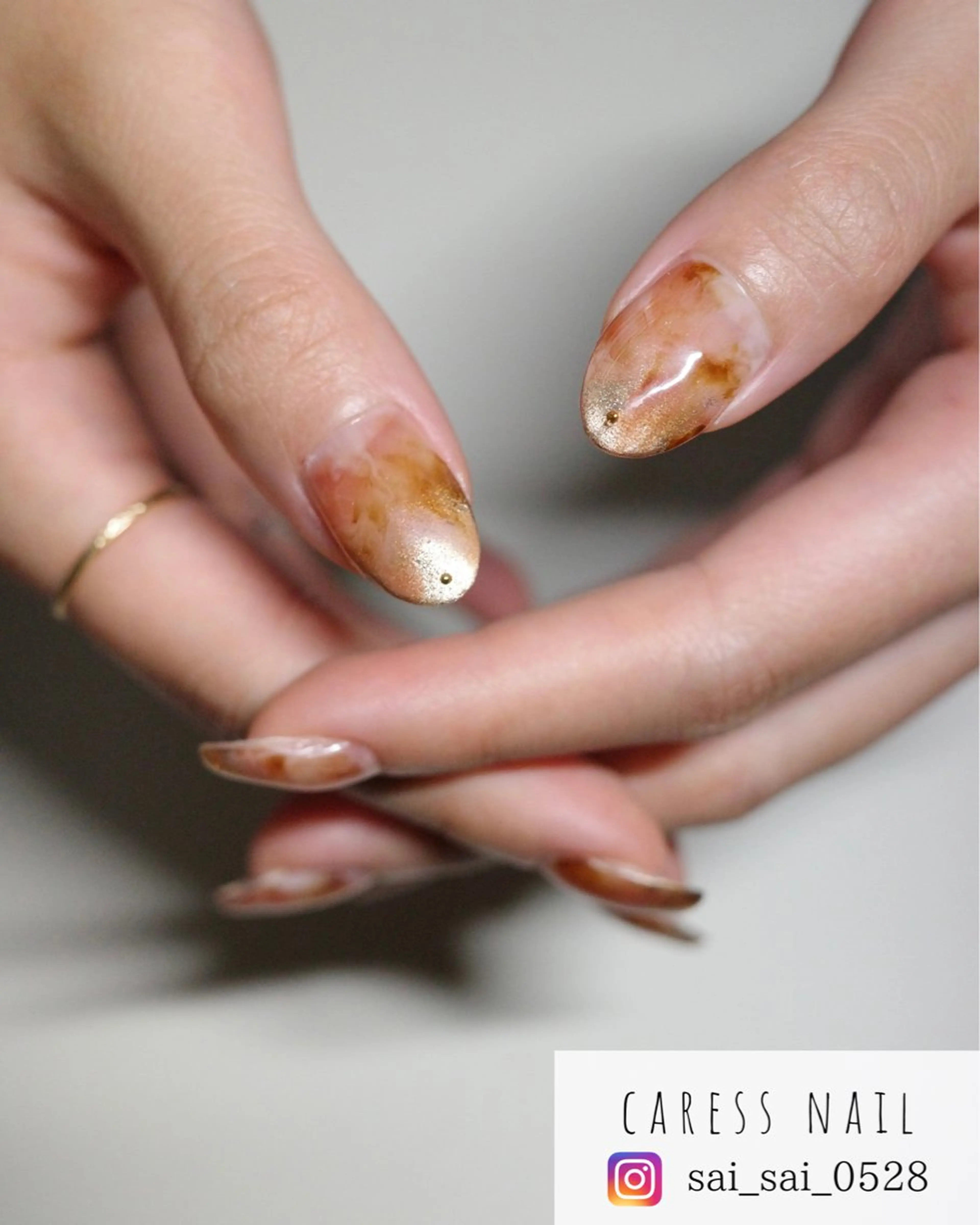 ネイル caress  nail カレスネイル　代々木上原所属・カレスネイル さいのネイルデザイン