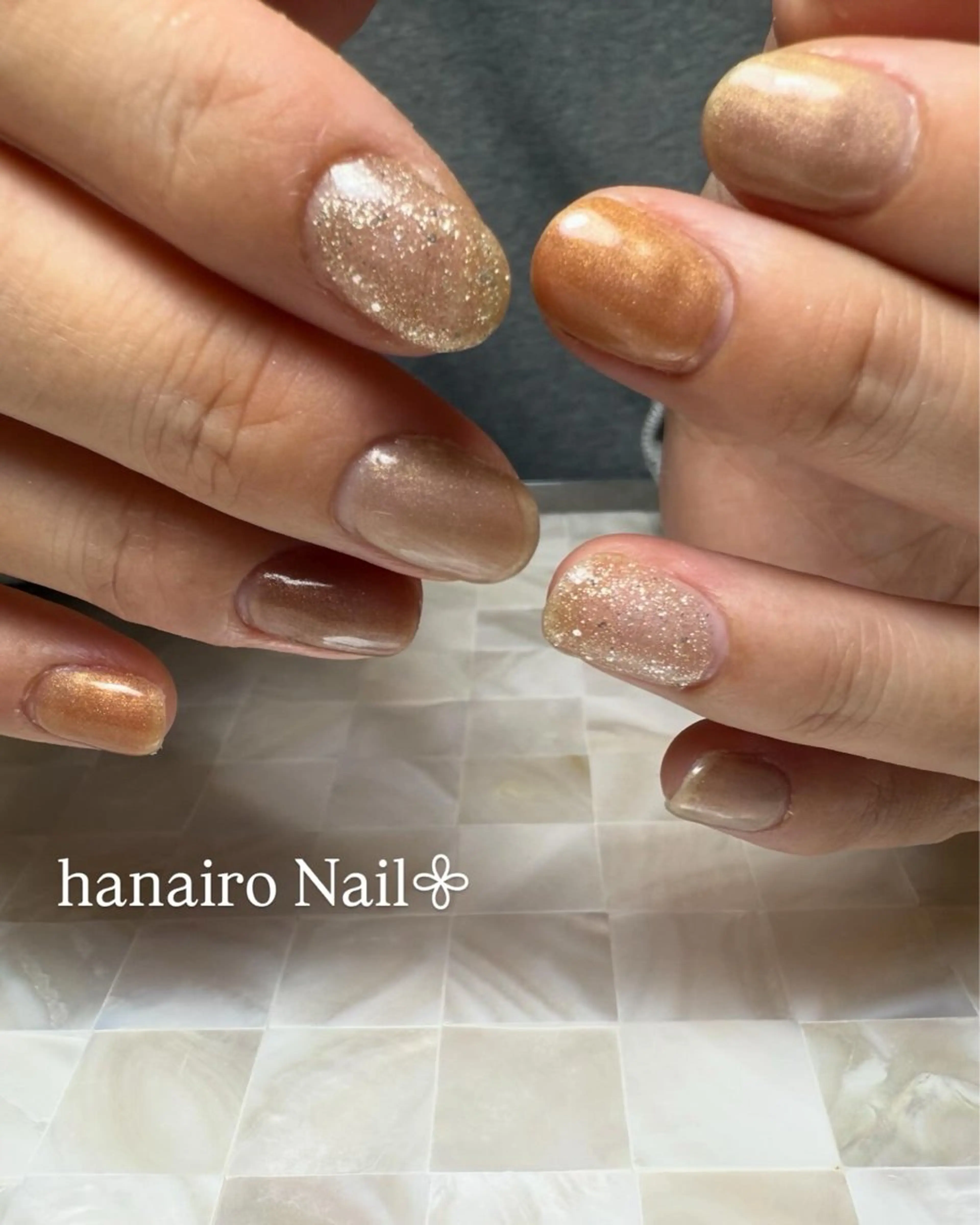 ネイル ハンドネイル hanairo Nailのネイルデザイン