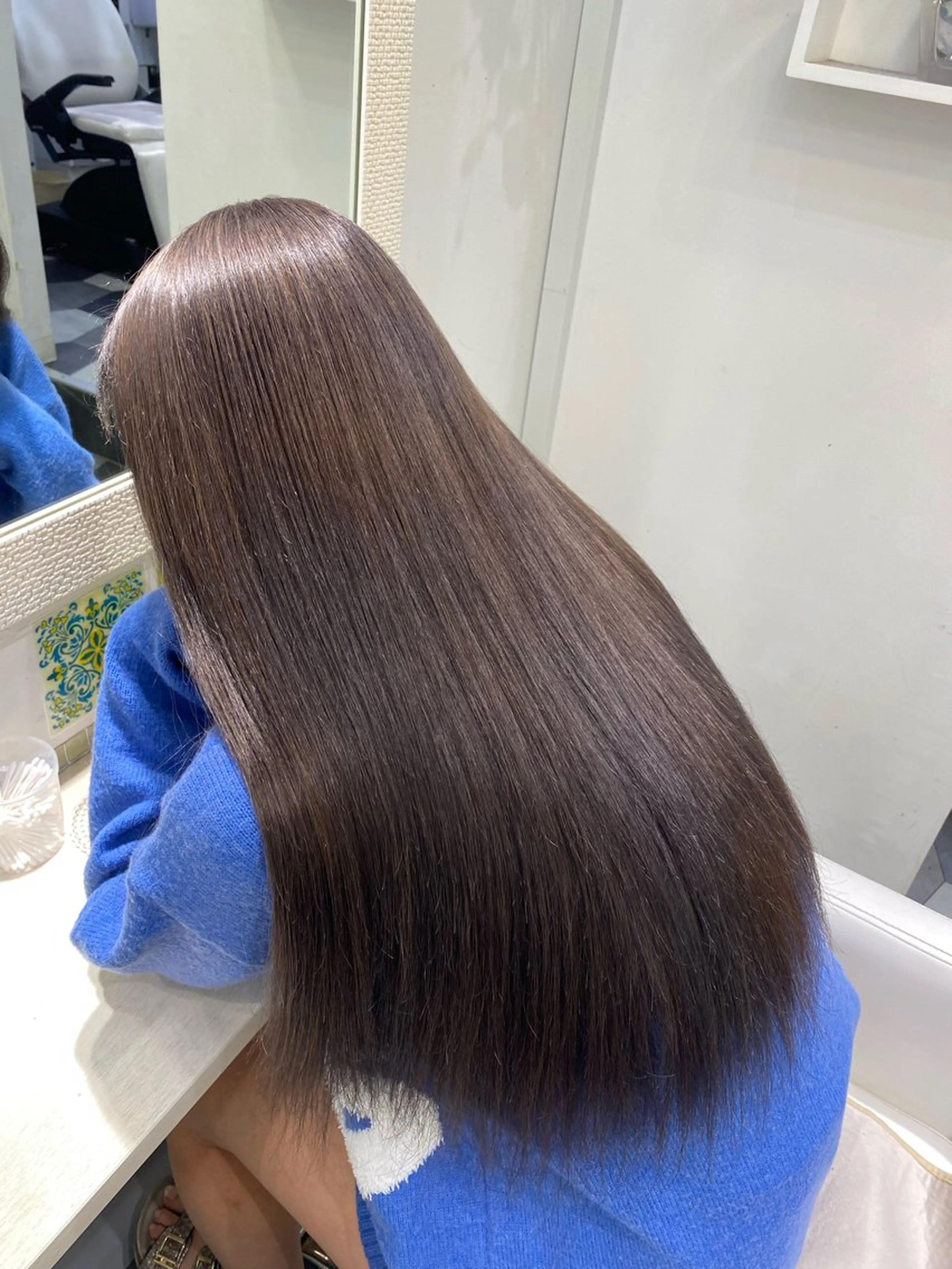 ロング カラー EGO所属・ブリーチカラー💖 rukaのヘアスタイル