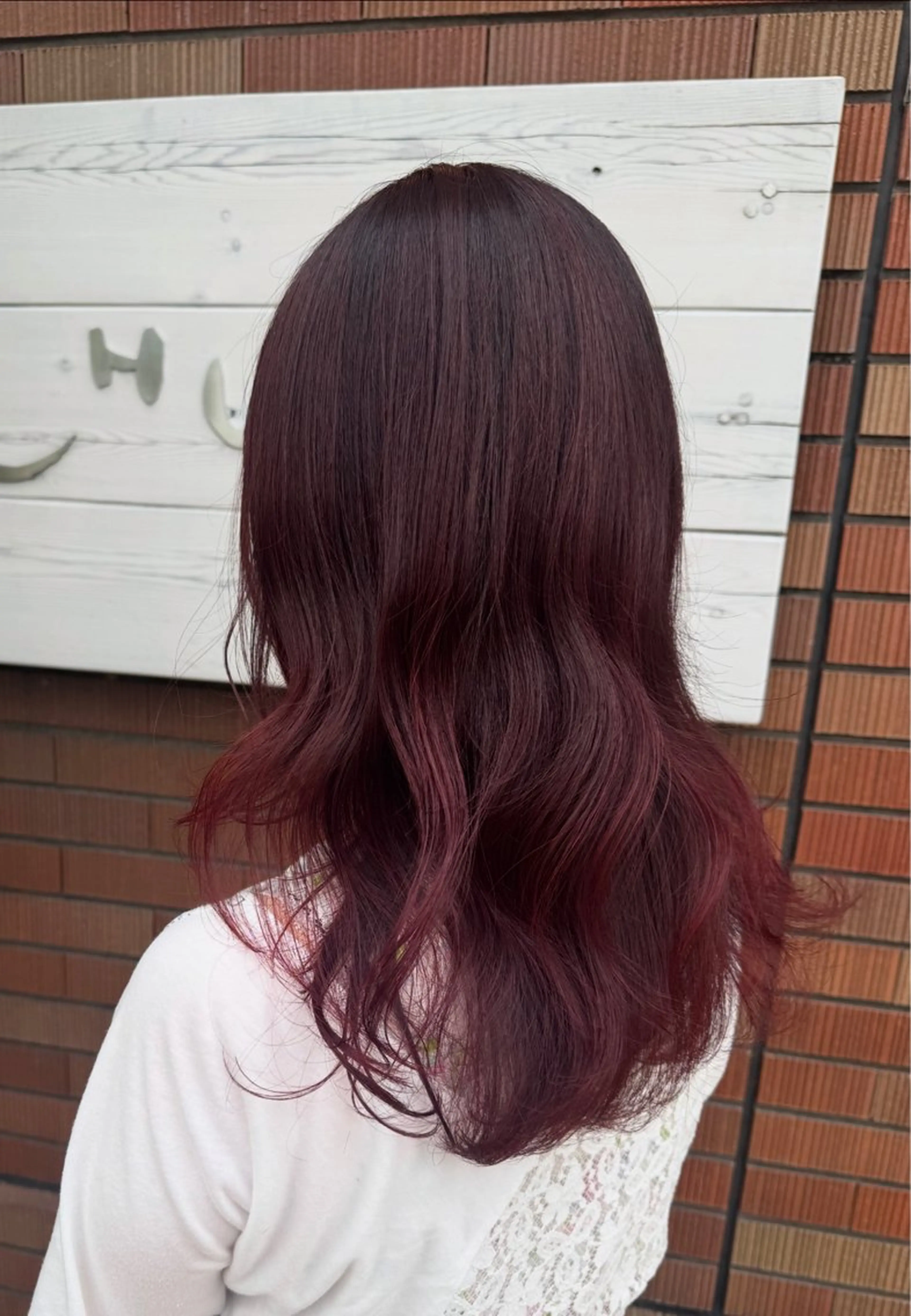 セミロング 畠 悠也のヘアスタイル