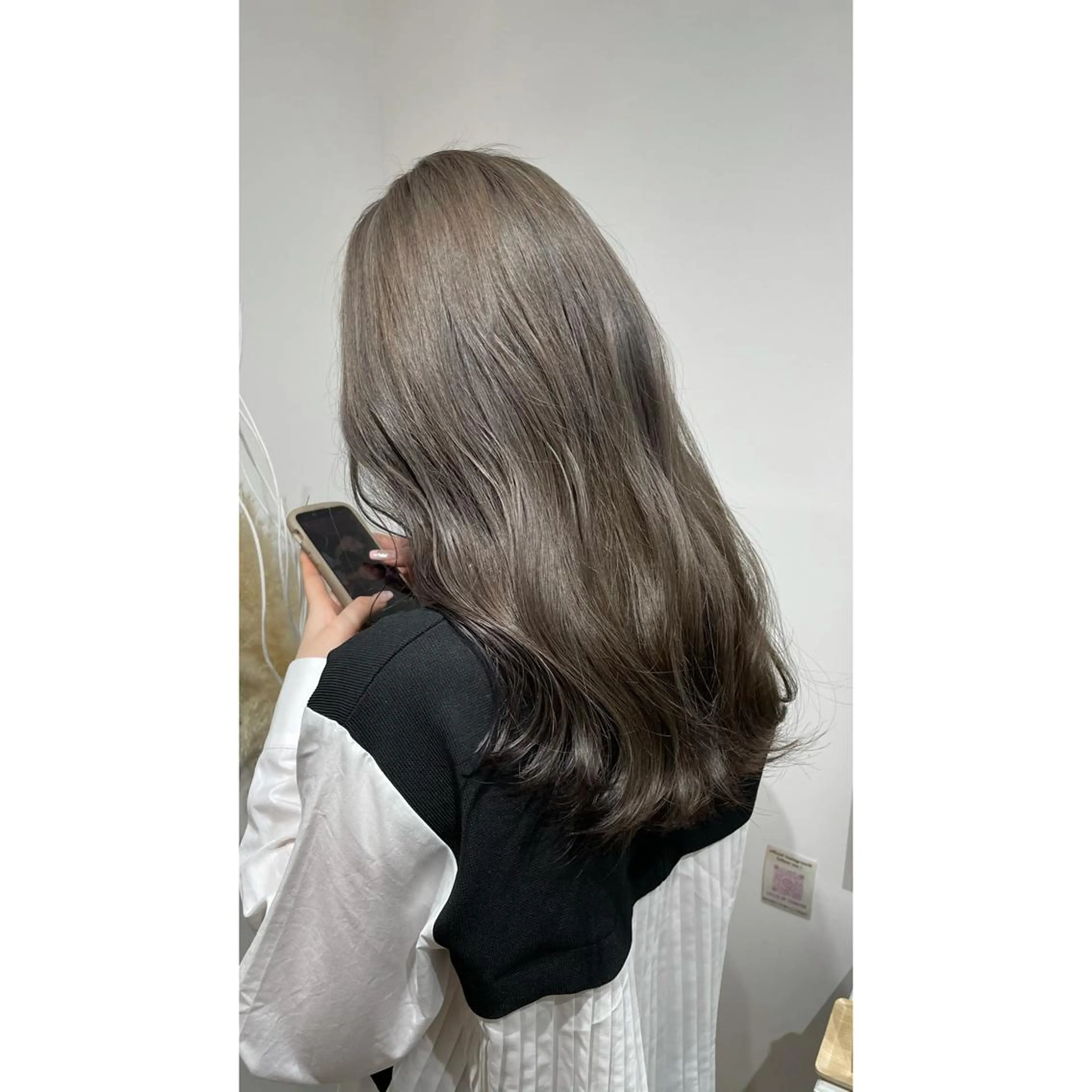 ロング カラー ヘアカラー トリートメント 梅田/髪質改善カラー ❄︎ mikiのヘアスタイル