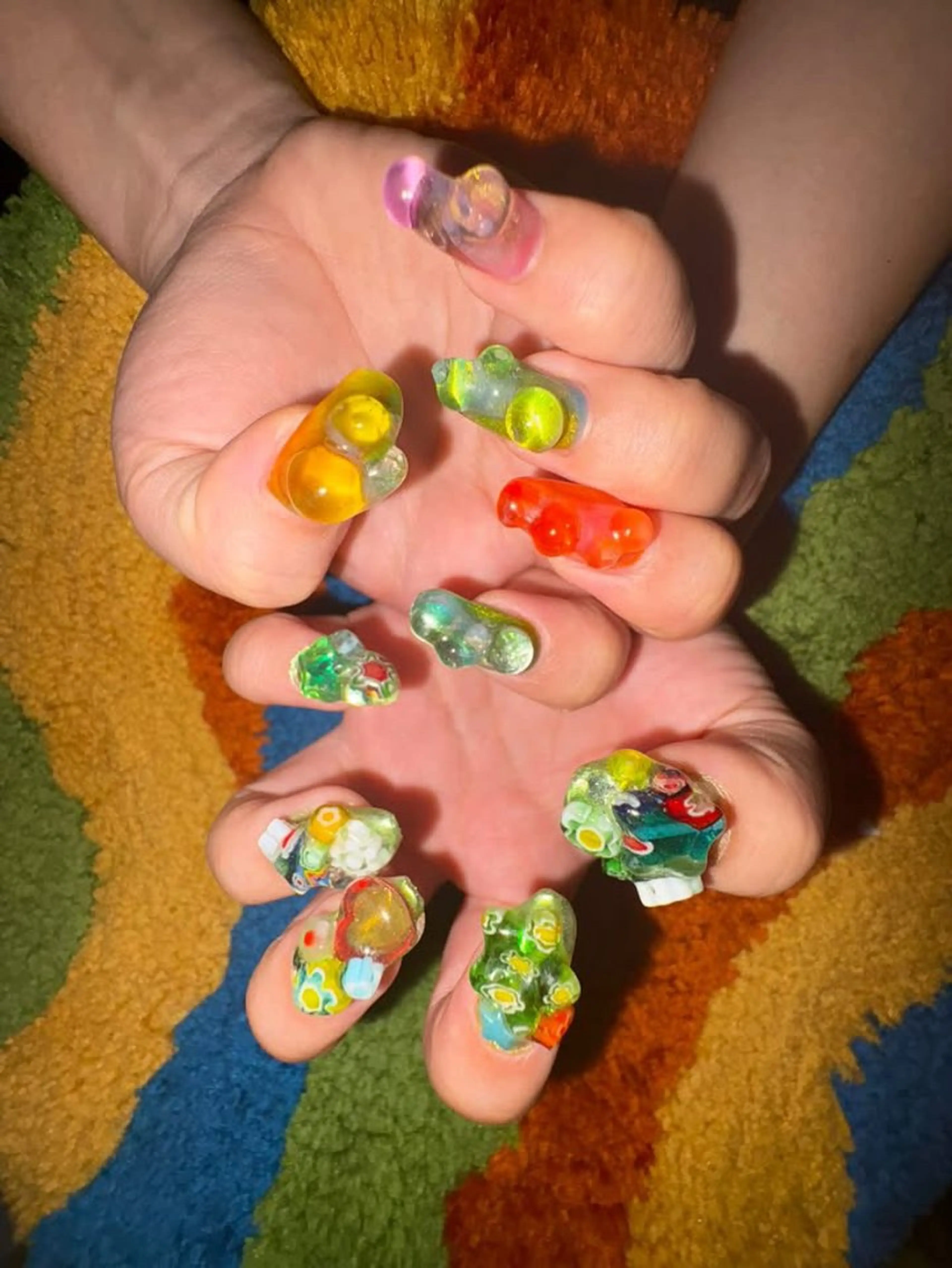 ネイル .unff所属・hana (..)個 性派/メンズネイル◎のネイルデザイン