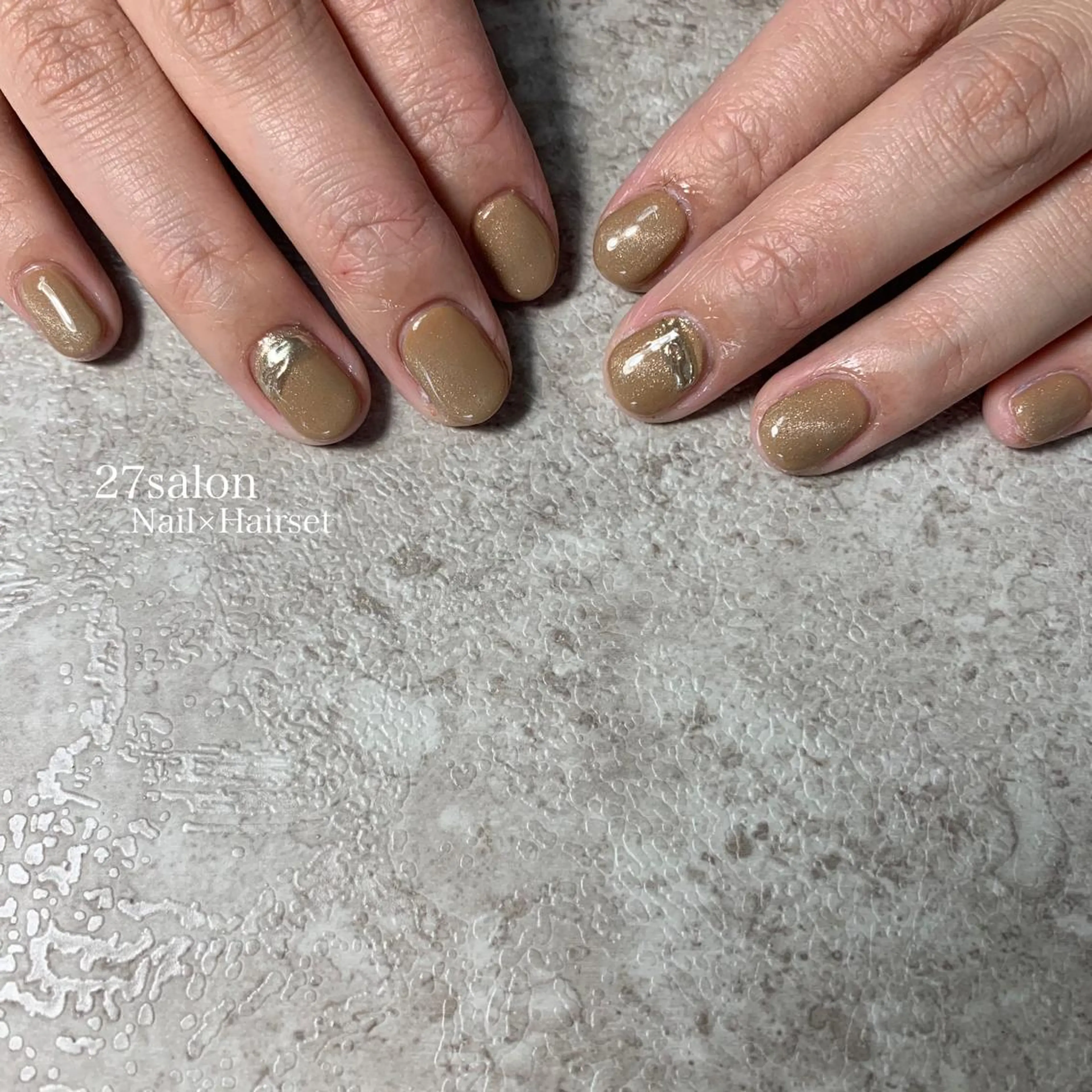 ネイル マグネットネイル 27salon yuinaのネイルデザイン