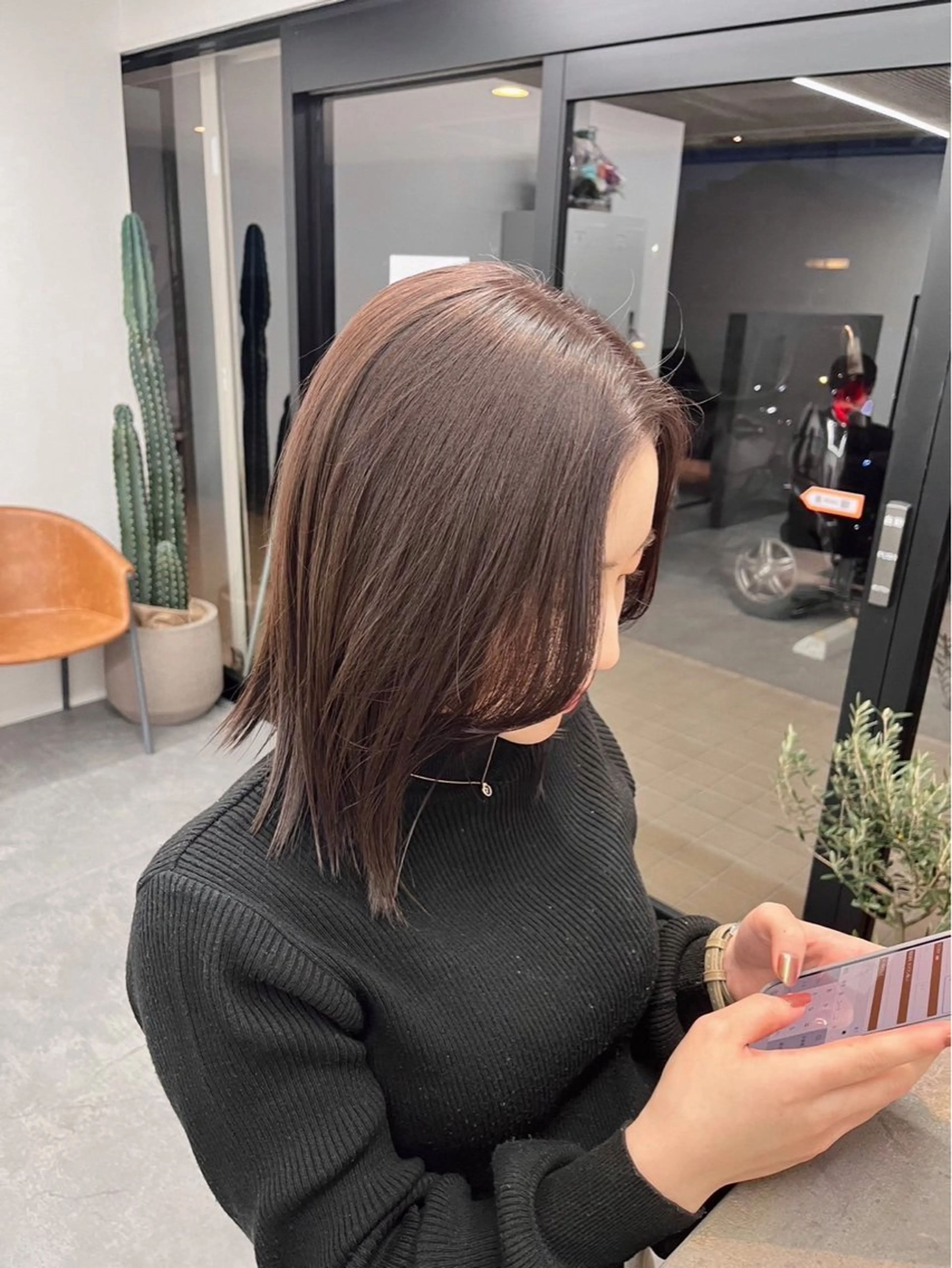 ミディアム 前 侃太のヘアスタイル