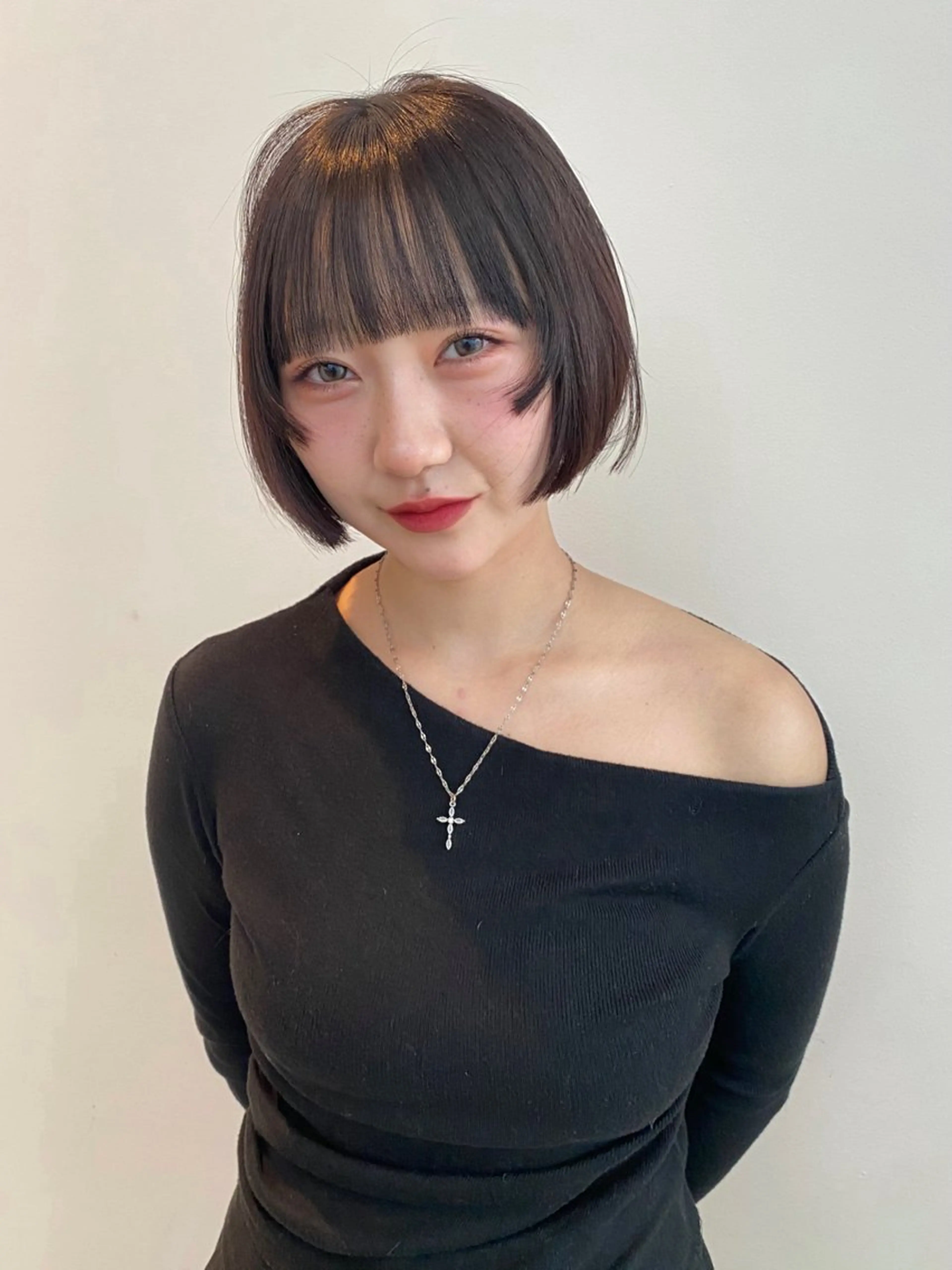 ショート カラー ボブ カット ヘアカラー トリートメント mai / linoah˚✧のヘアスタイル