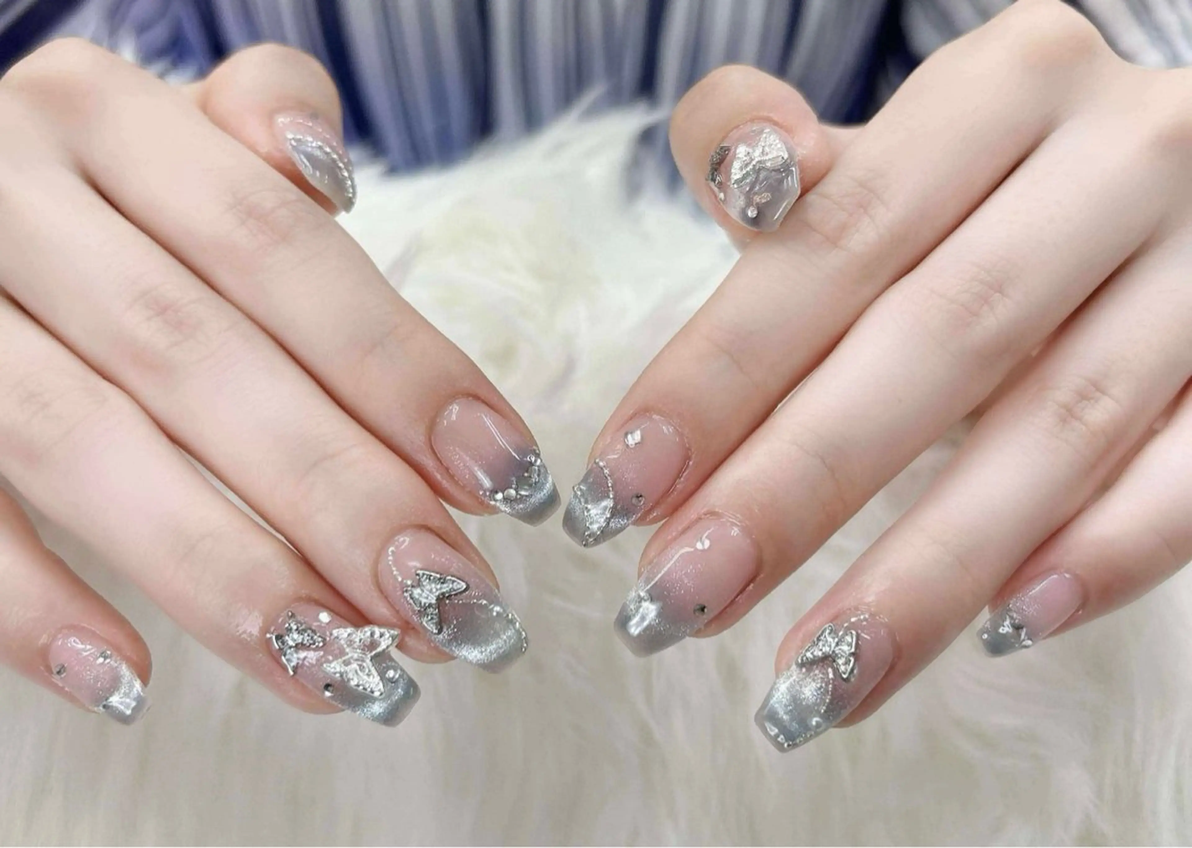 ネイル ハンドネイル ハンドケア Hara Nail 【パラジェル使用】のネイルデザイン