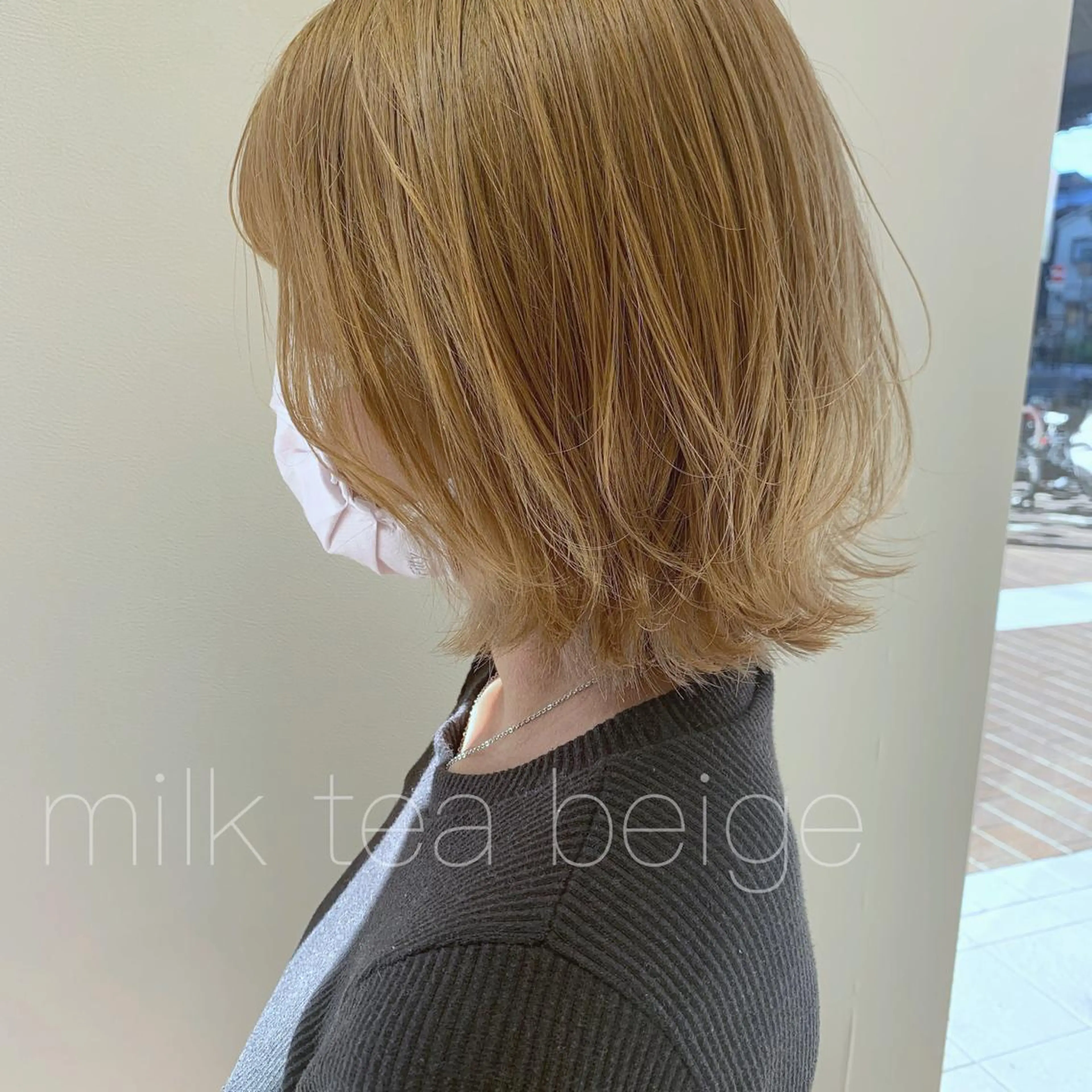 ショート 透明感カラー 金村真子のヘアスタイル