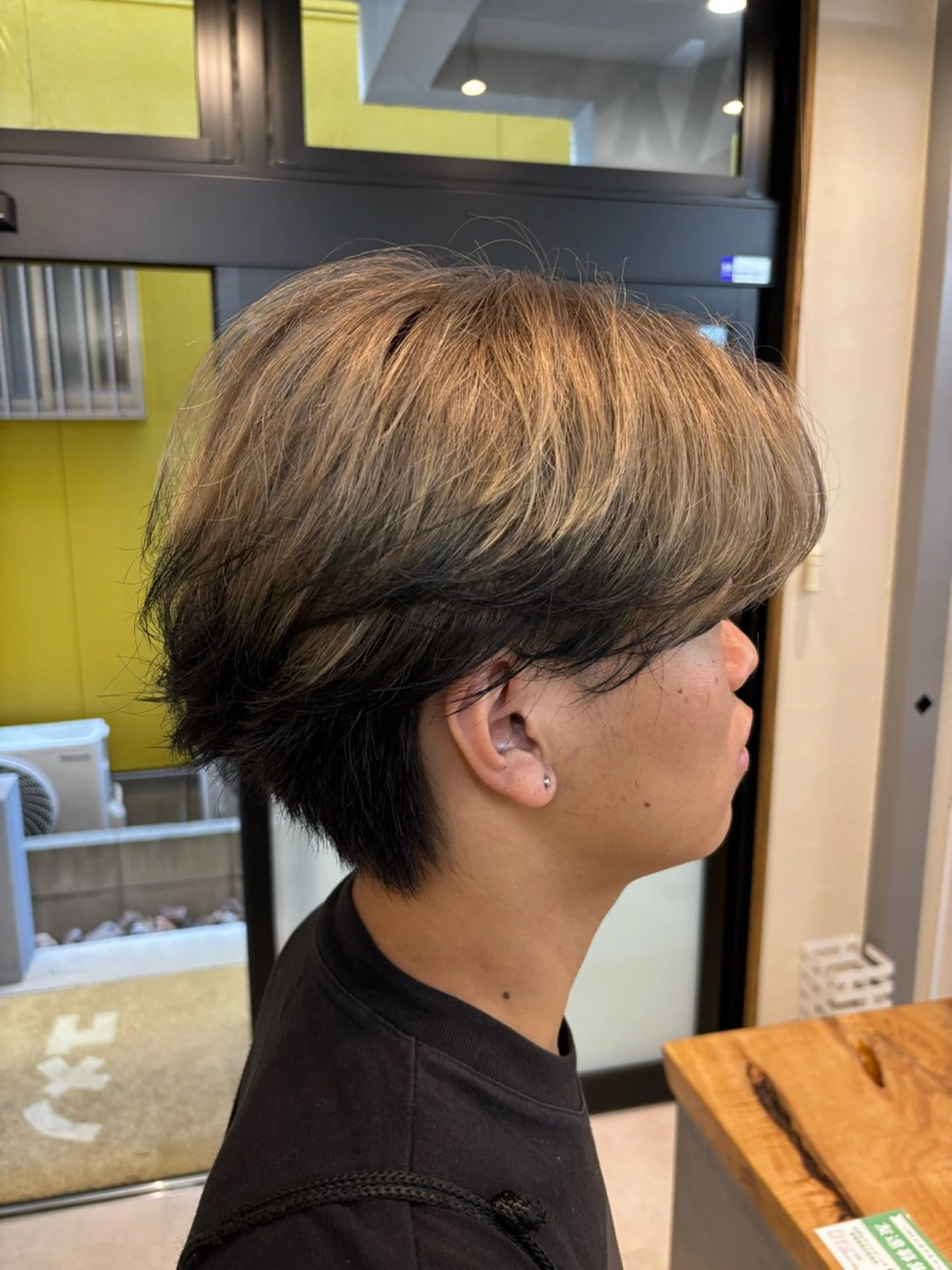 ショート カラー メンズ 木村 将太のヘアスタイル