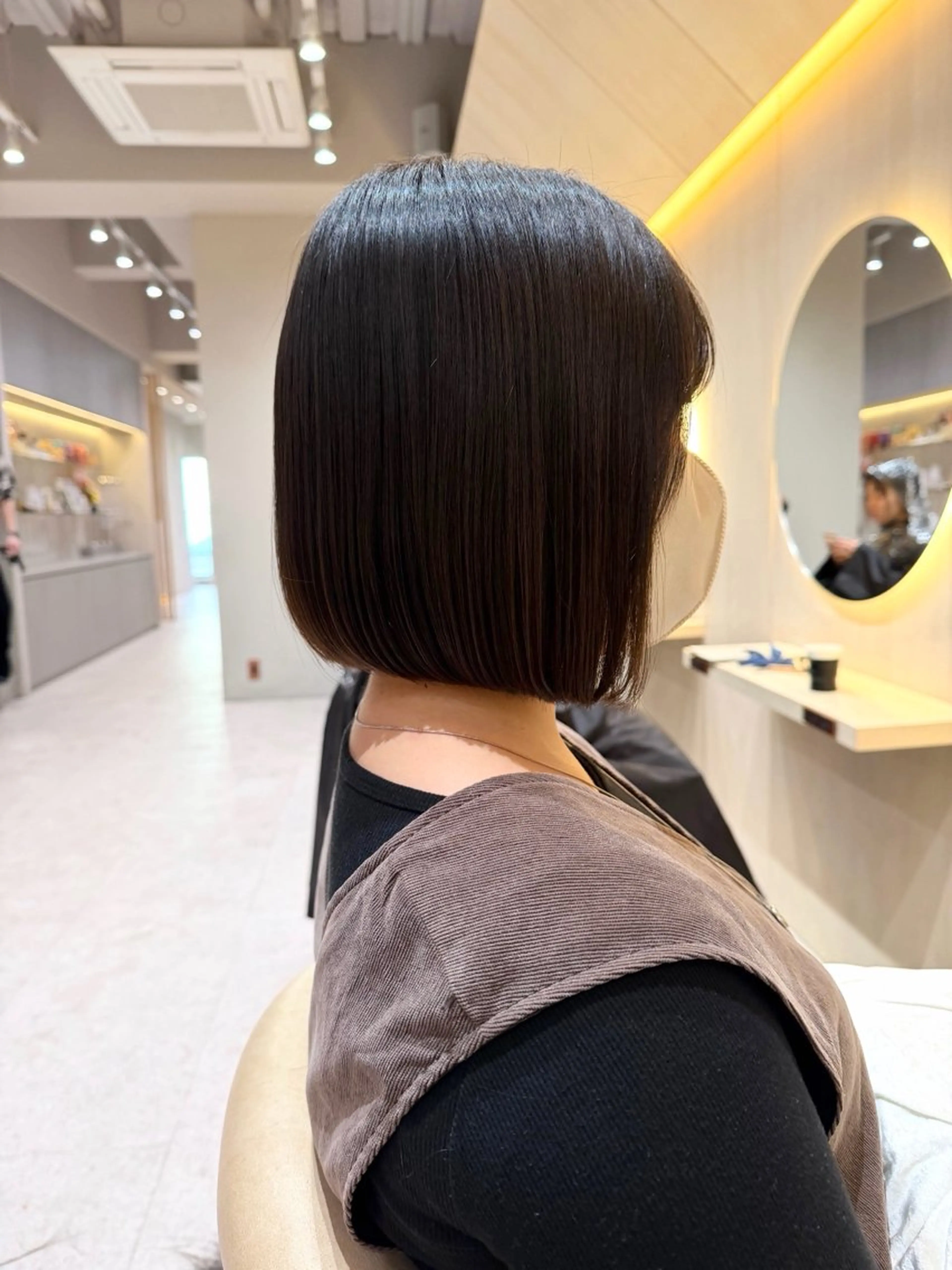 ショート カット 縮毛矯正 トリートメント ショート/ボブ 岡田洸太のヘアスタイル