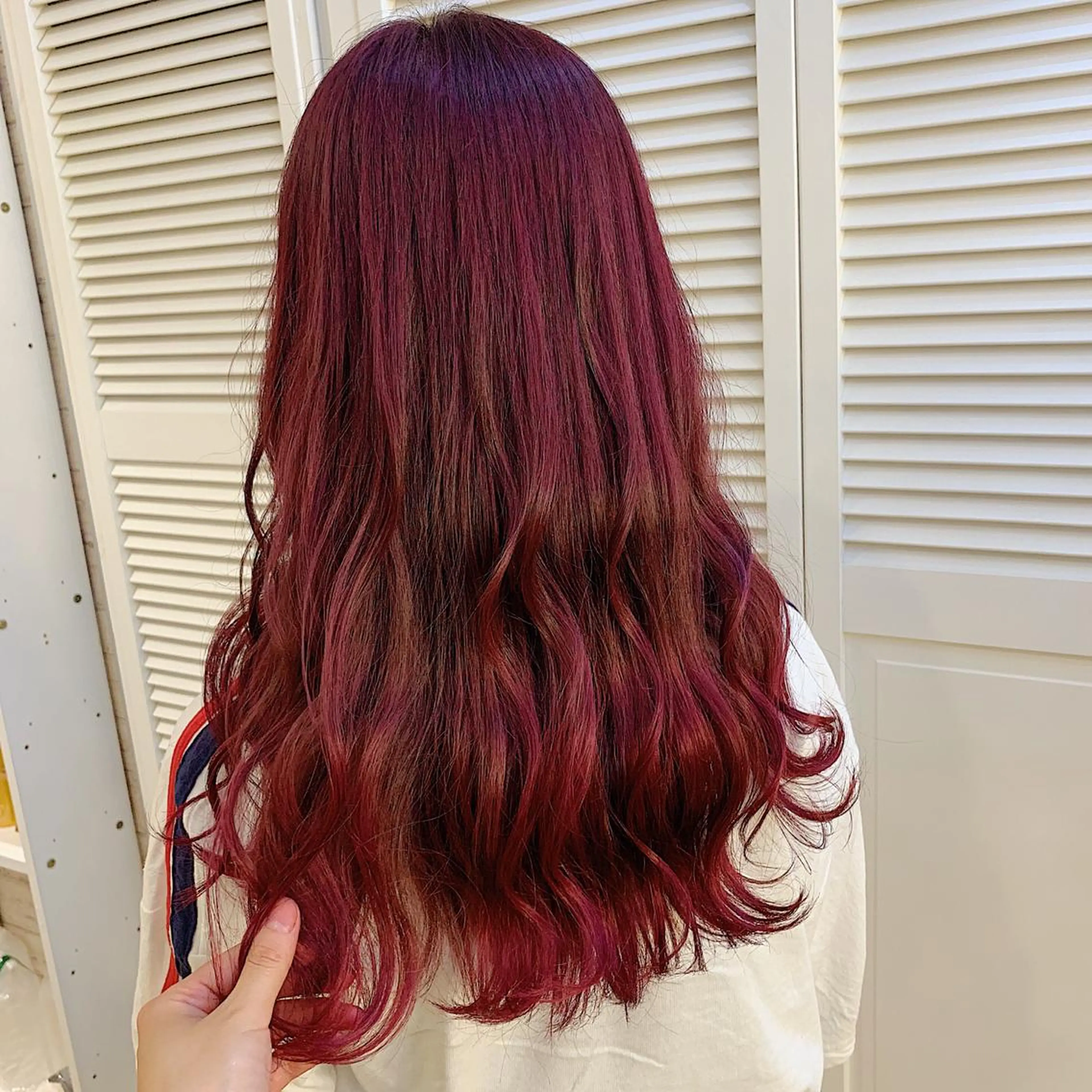 ロング カラー ブリーチ ピンクカラー GO TODAY SHAiRE SALON 町田店所属・🫧大森 知夏🫧のヘアスタイル