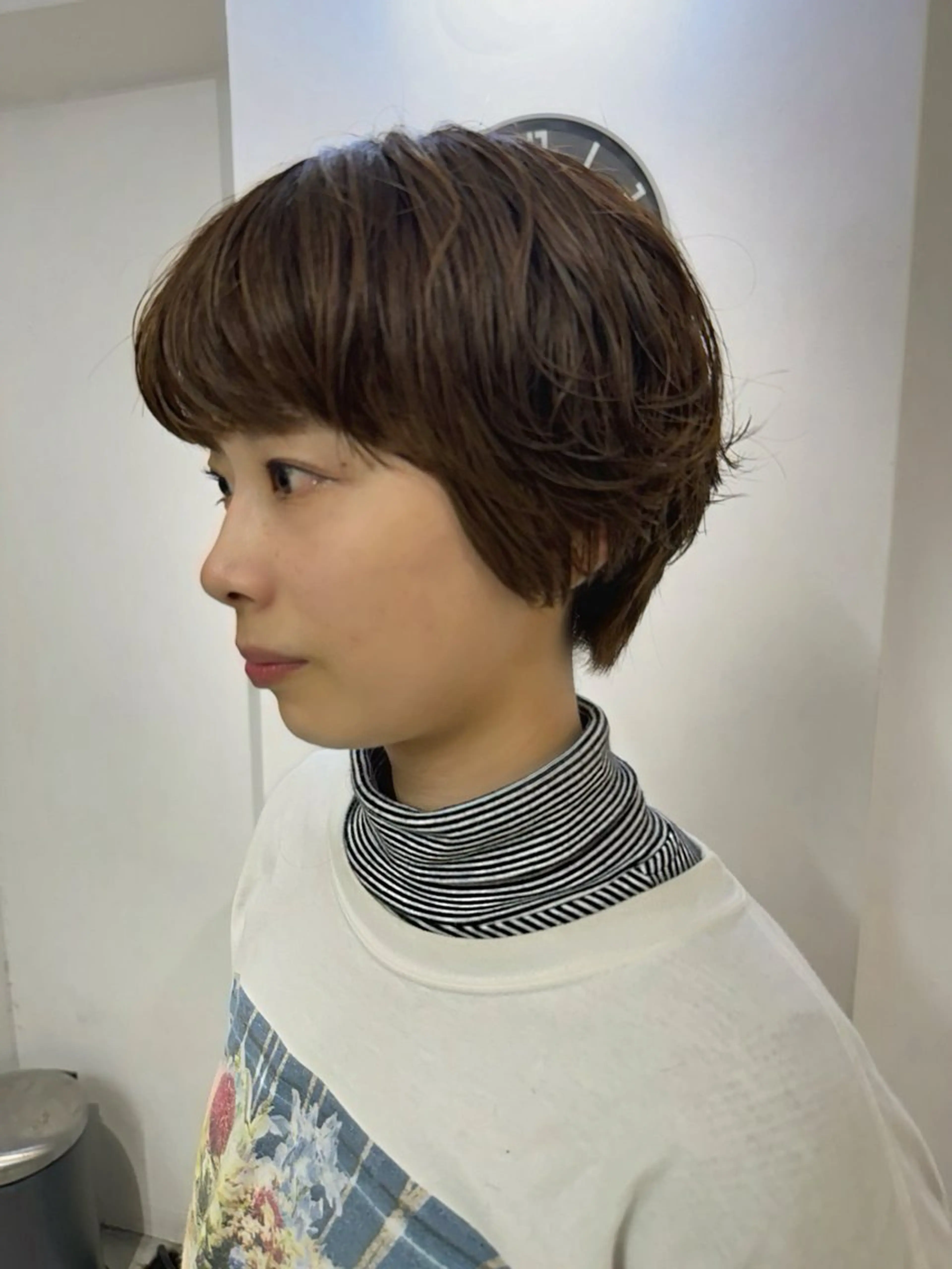 ショート パーマ カット パーマ 繭所属・こはる／ハードパーマ /癖毛風パーマ🧃のヘアスタイル