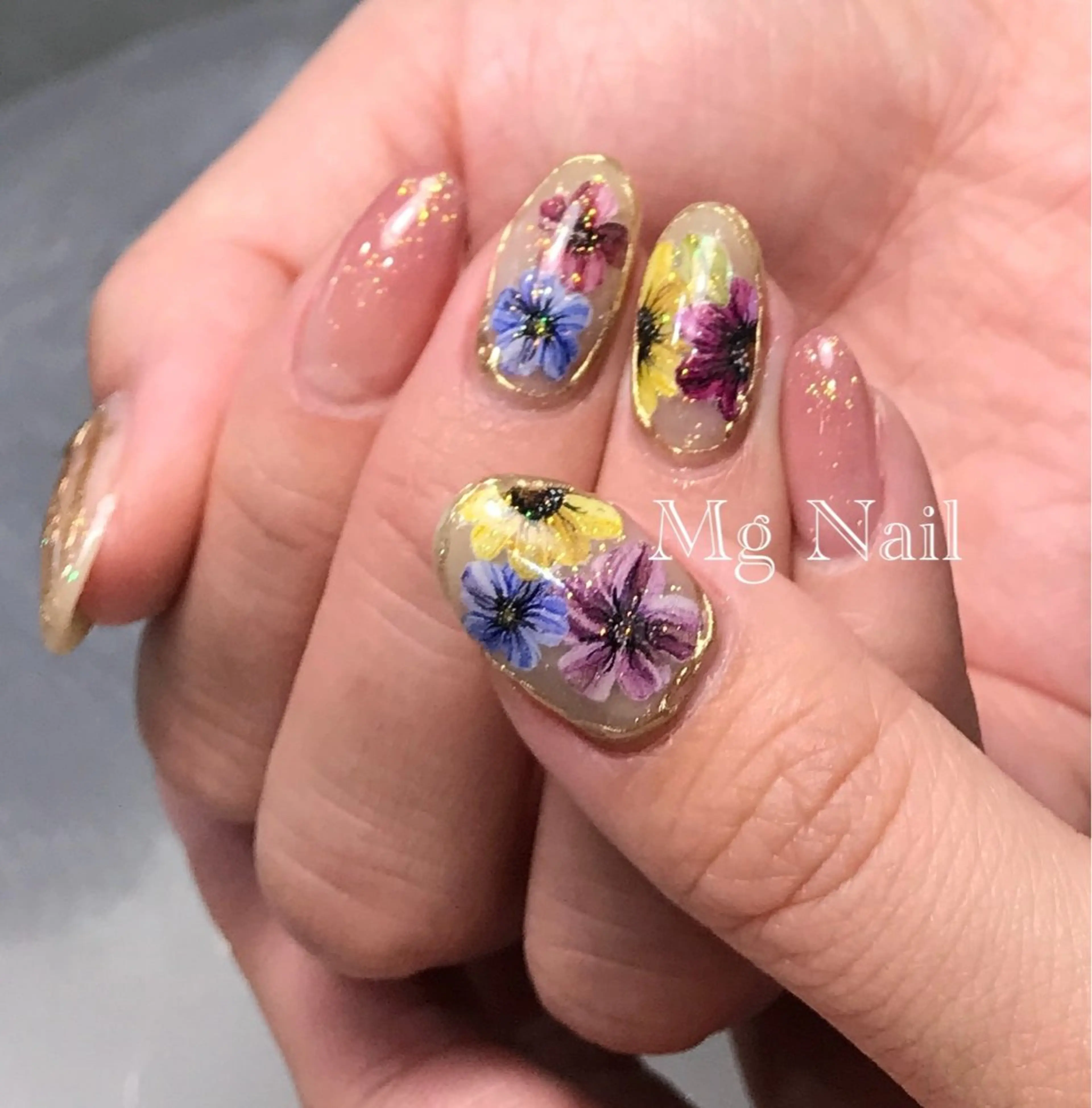 ネイル ハンドネイル Mg Nailのネイルデザイン