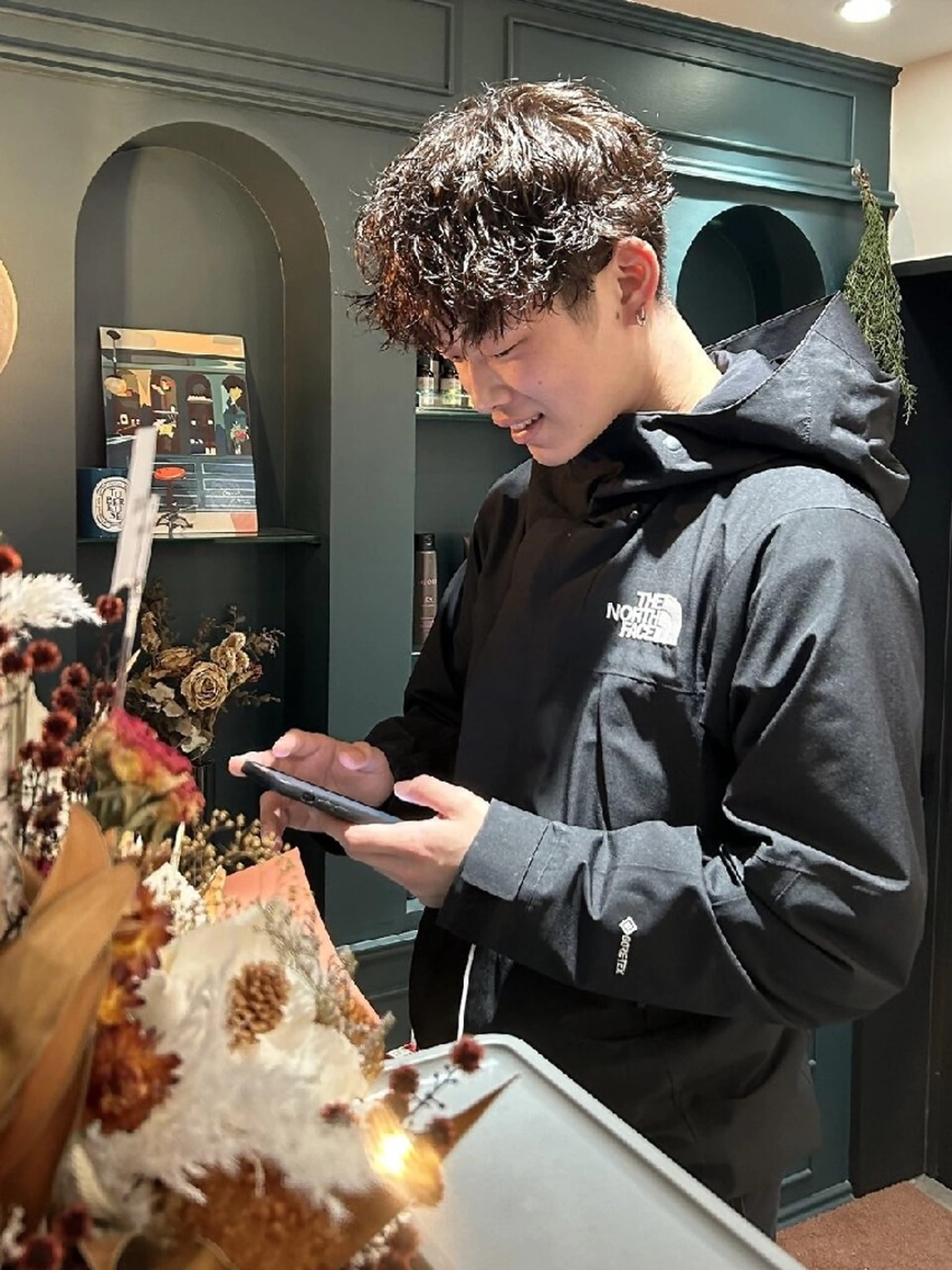 メンズ パーマ カット 【メンズカット/パー マ👦】momo🌷のヘアスタイル