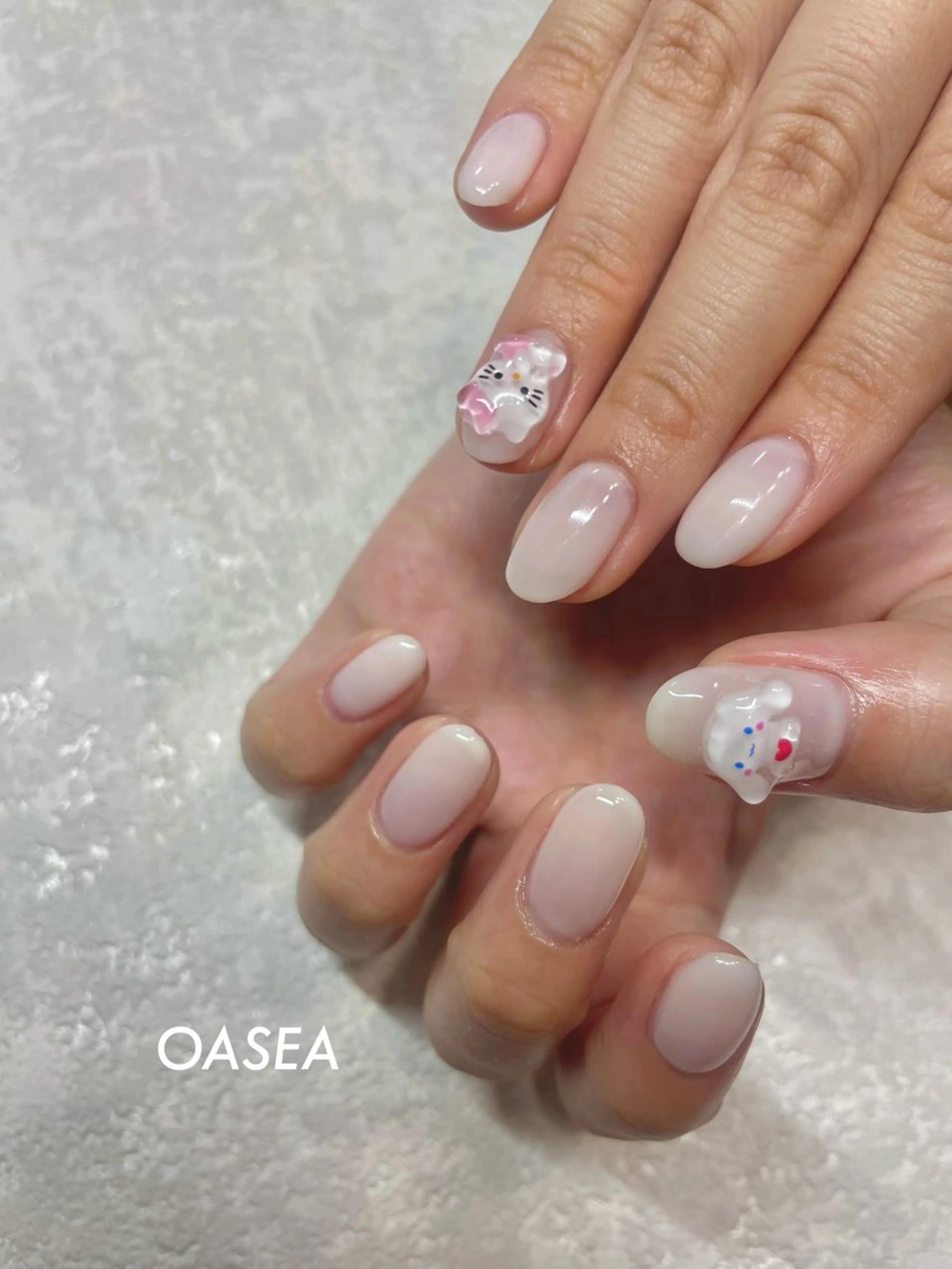 ネイル ハンドネイル 🌞💜 KAORI 🌴のネイルデザイン