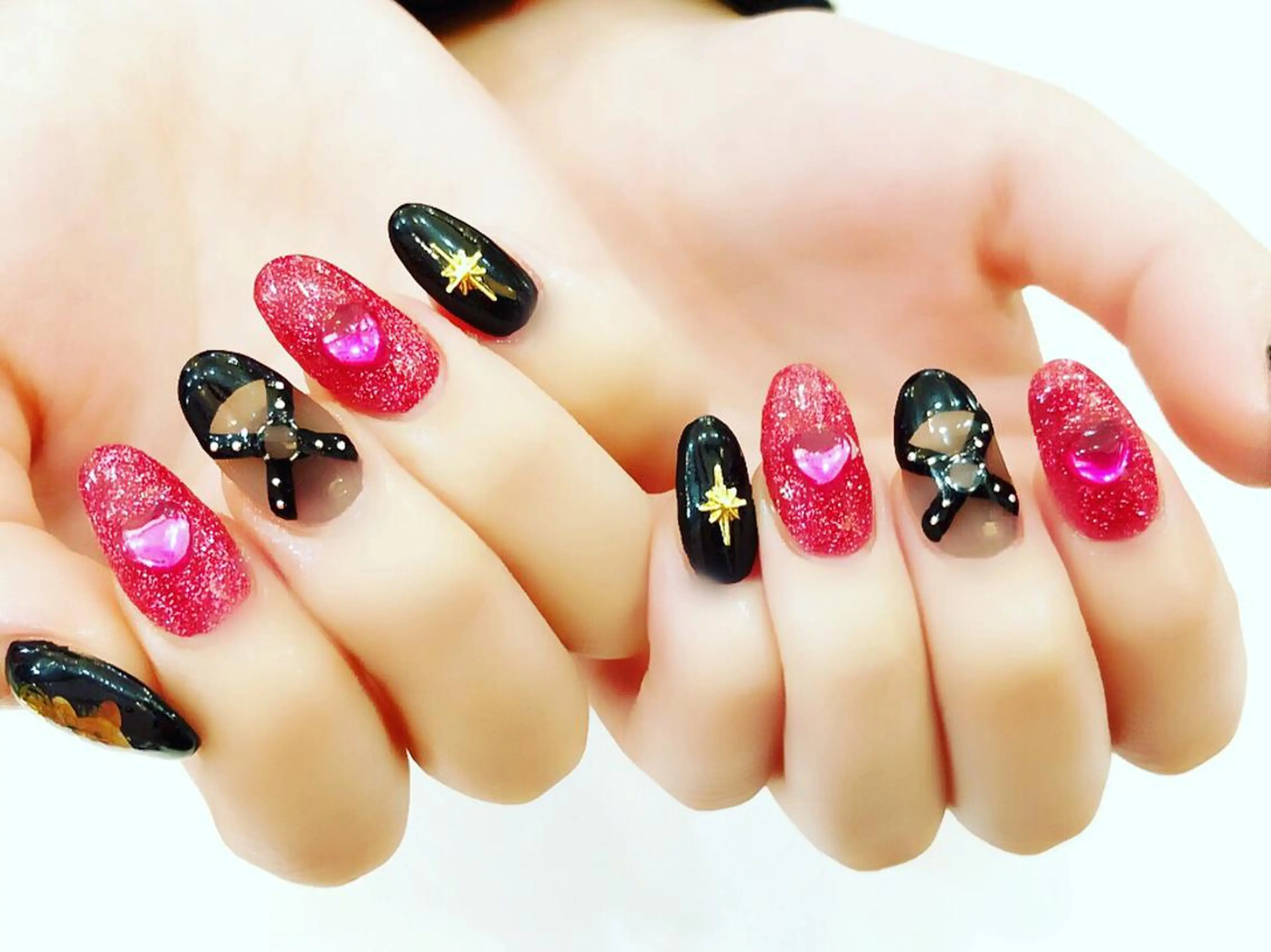 セミロング カラー メンズ キッズ ネイル 卒業式のヘアスタイル アートネイル フットネイル ジェルネイル 卒業式 NAILSGOGO shibuyaのネイルデザイン