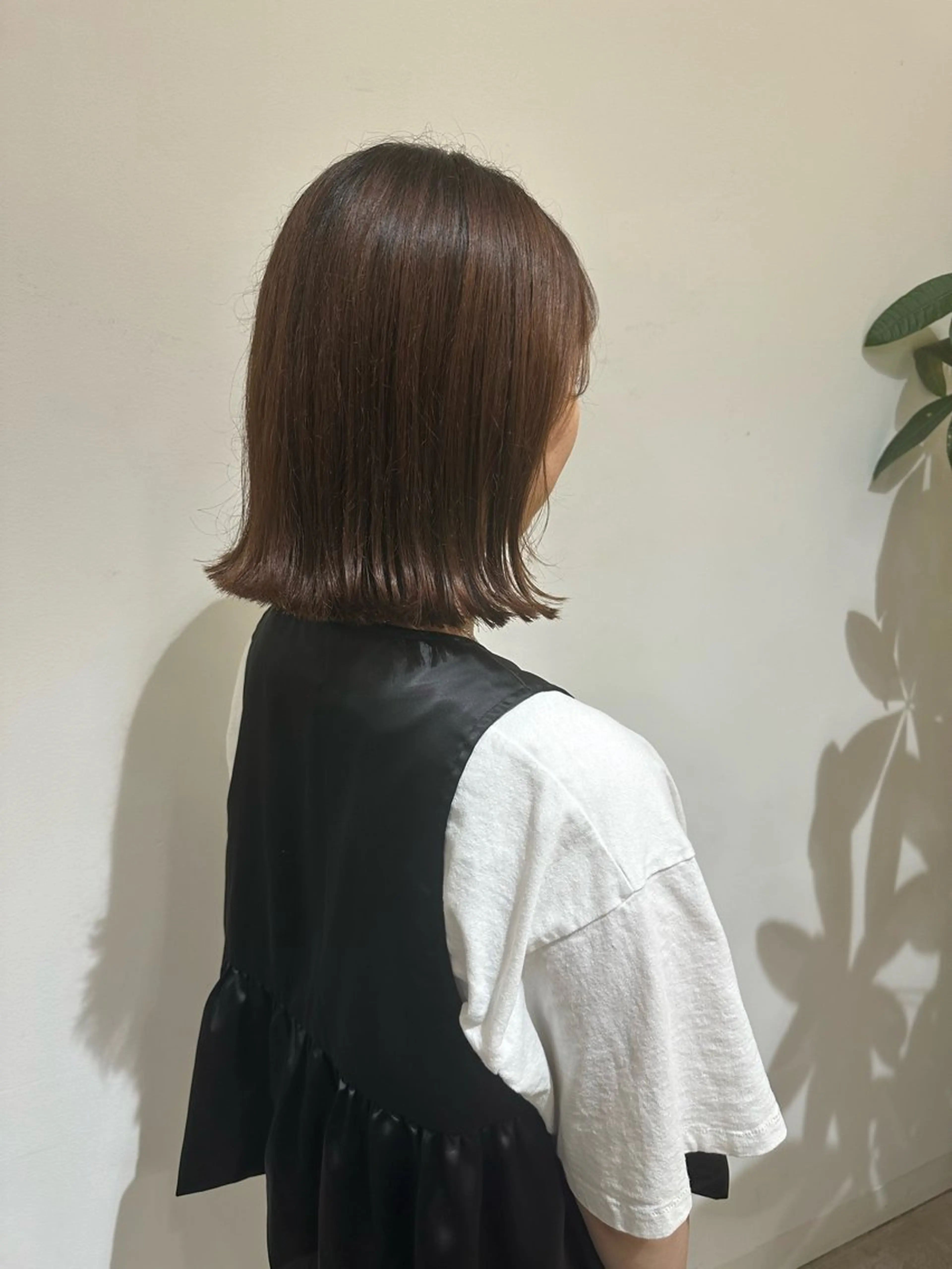 ショート ボブ 長めボブ 外ハネヘア 垣内 奈緒のヘアスタイル