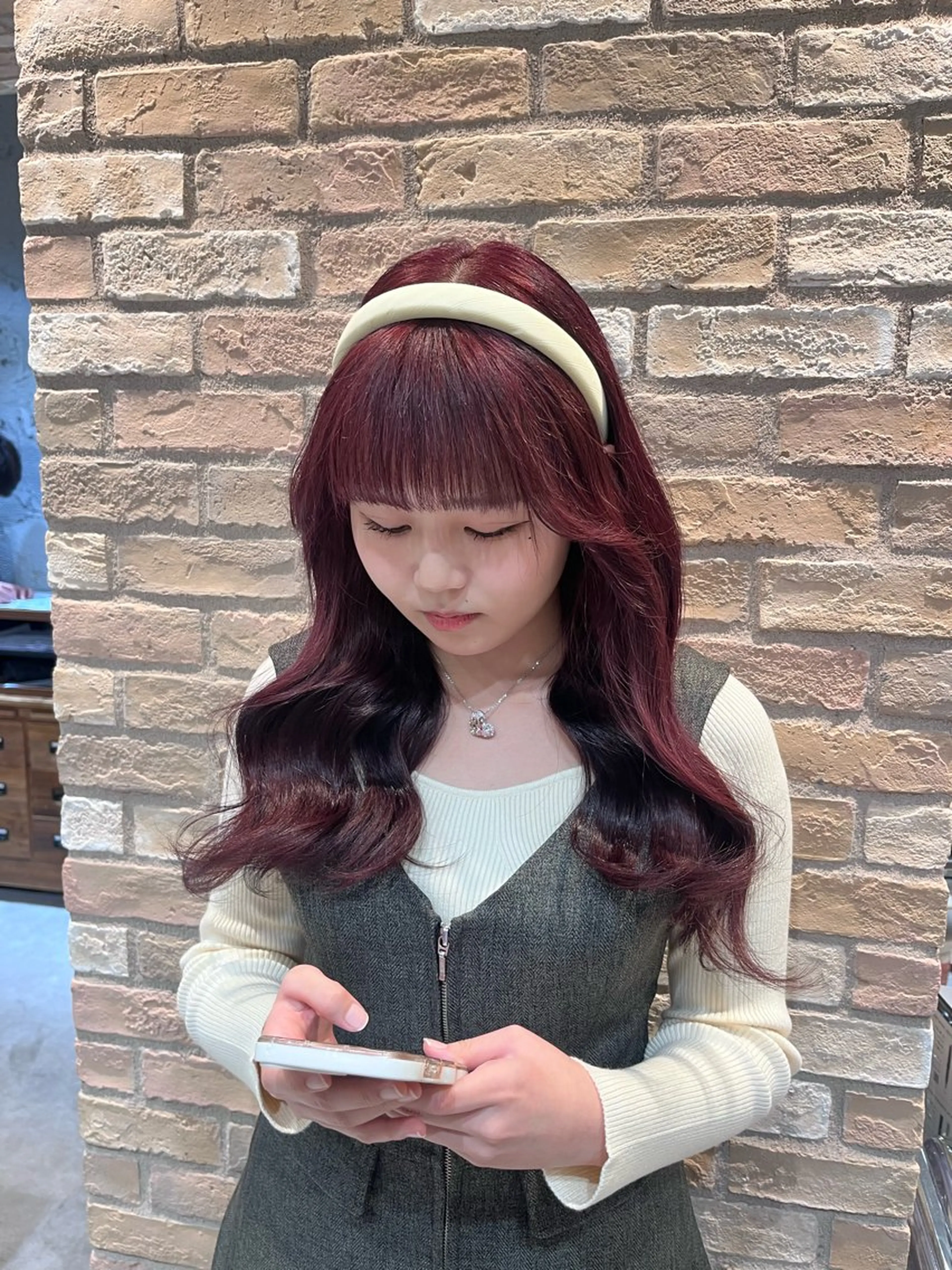 ロング カラー ヘアカラー 🩶レイナ🩶 color/nailのヘアスタイル