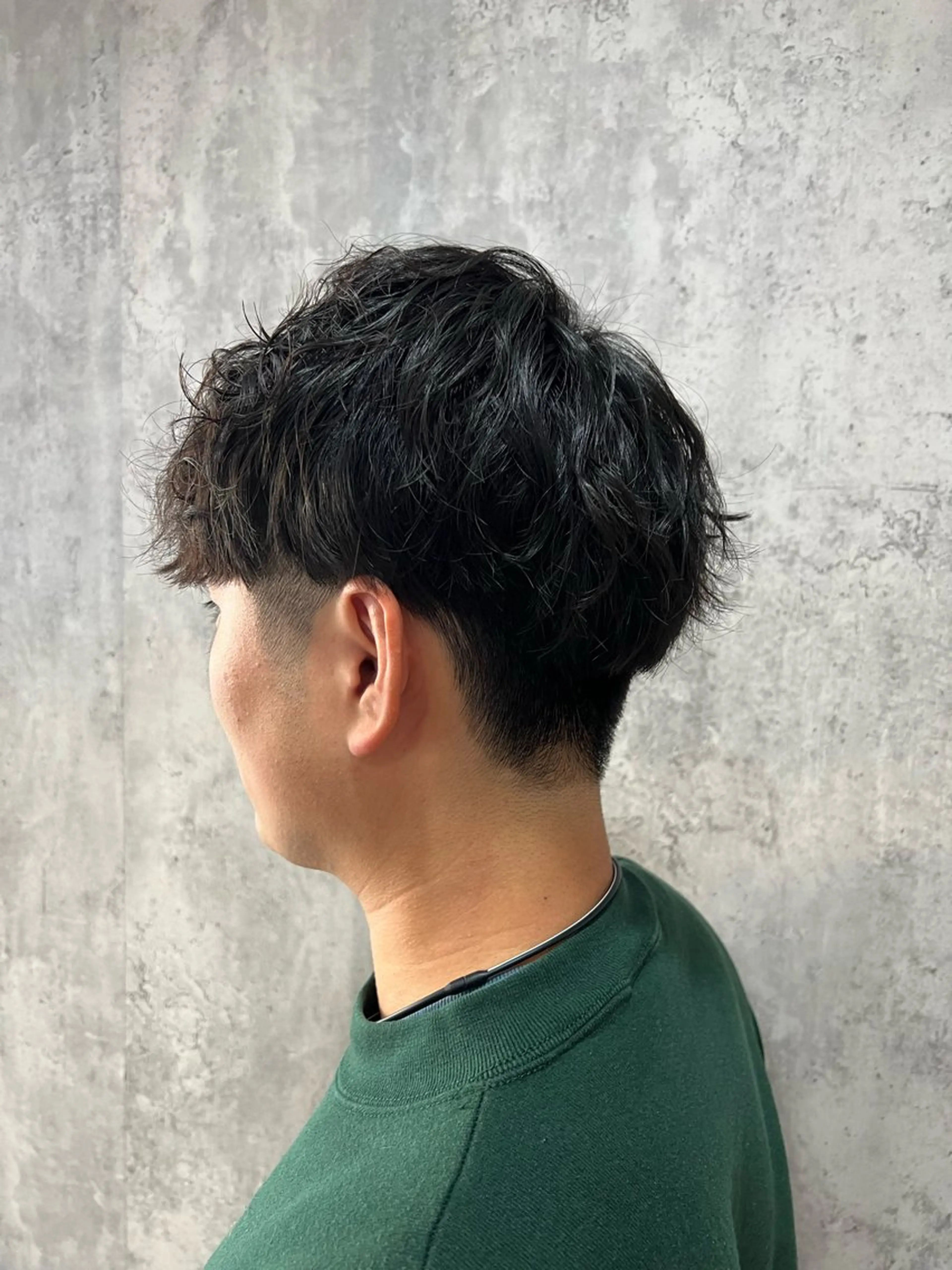 パーマ メンズ 小澤 奈津美のヘアスタイル