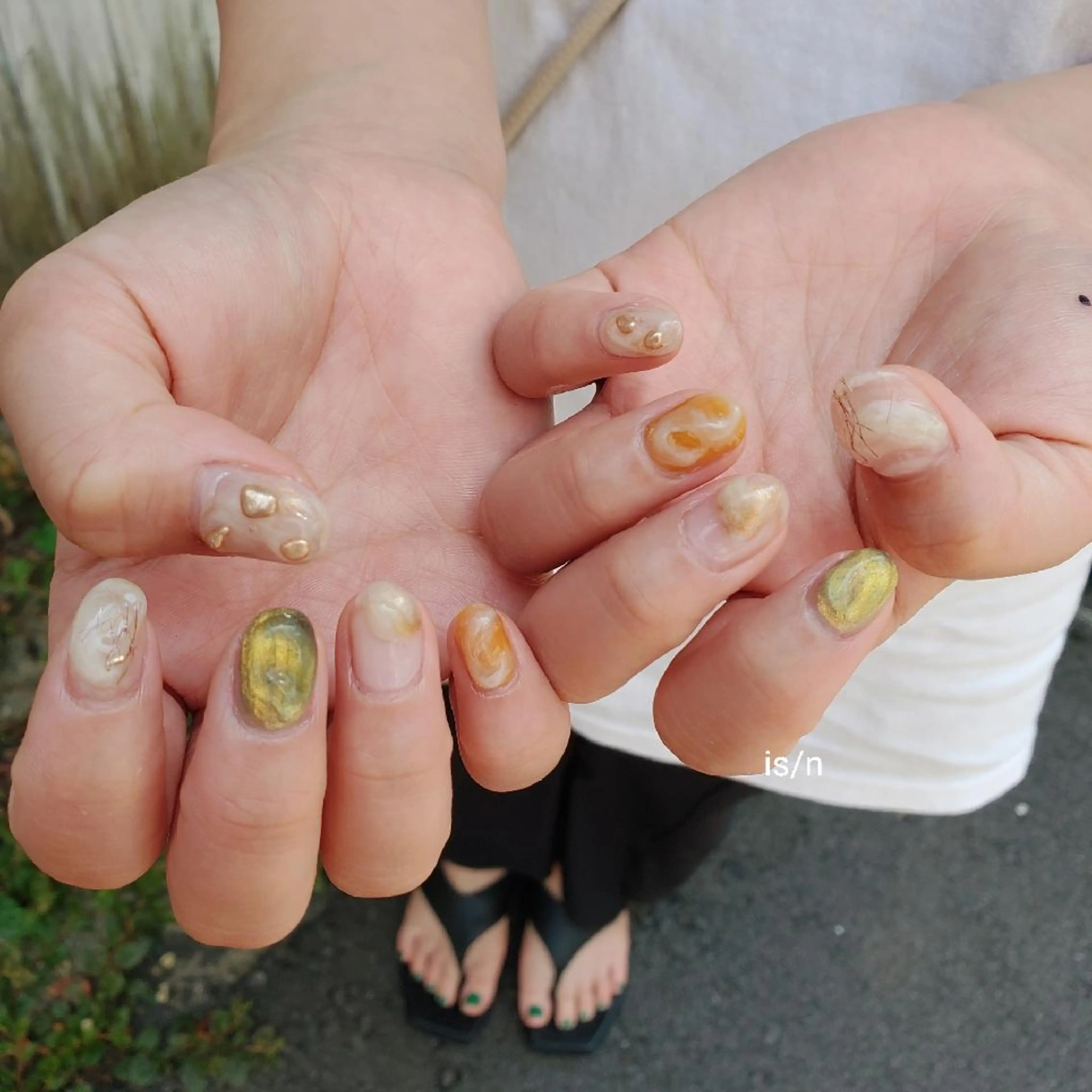 ネイル ハンドネイル 店長 佐藤のネイルデザイン