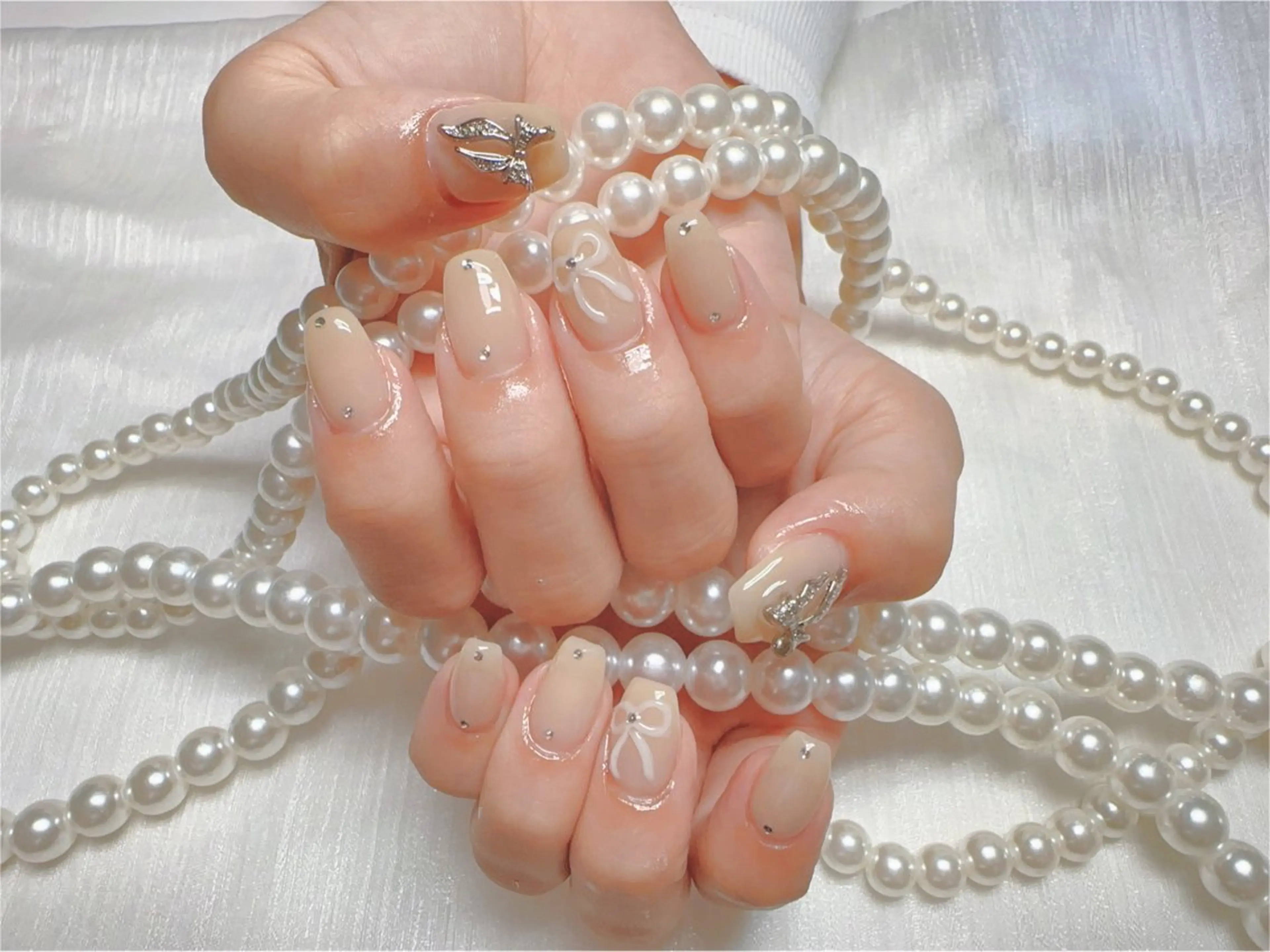 メンズ ネイル 持ち込み シンプルネイル M .のネイルデザイン