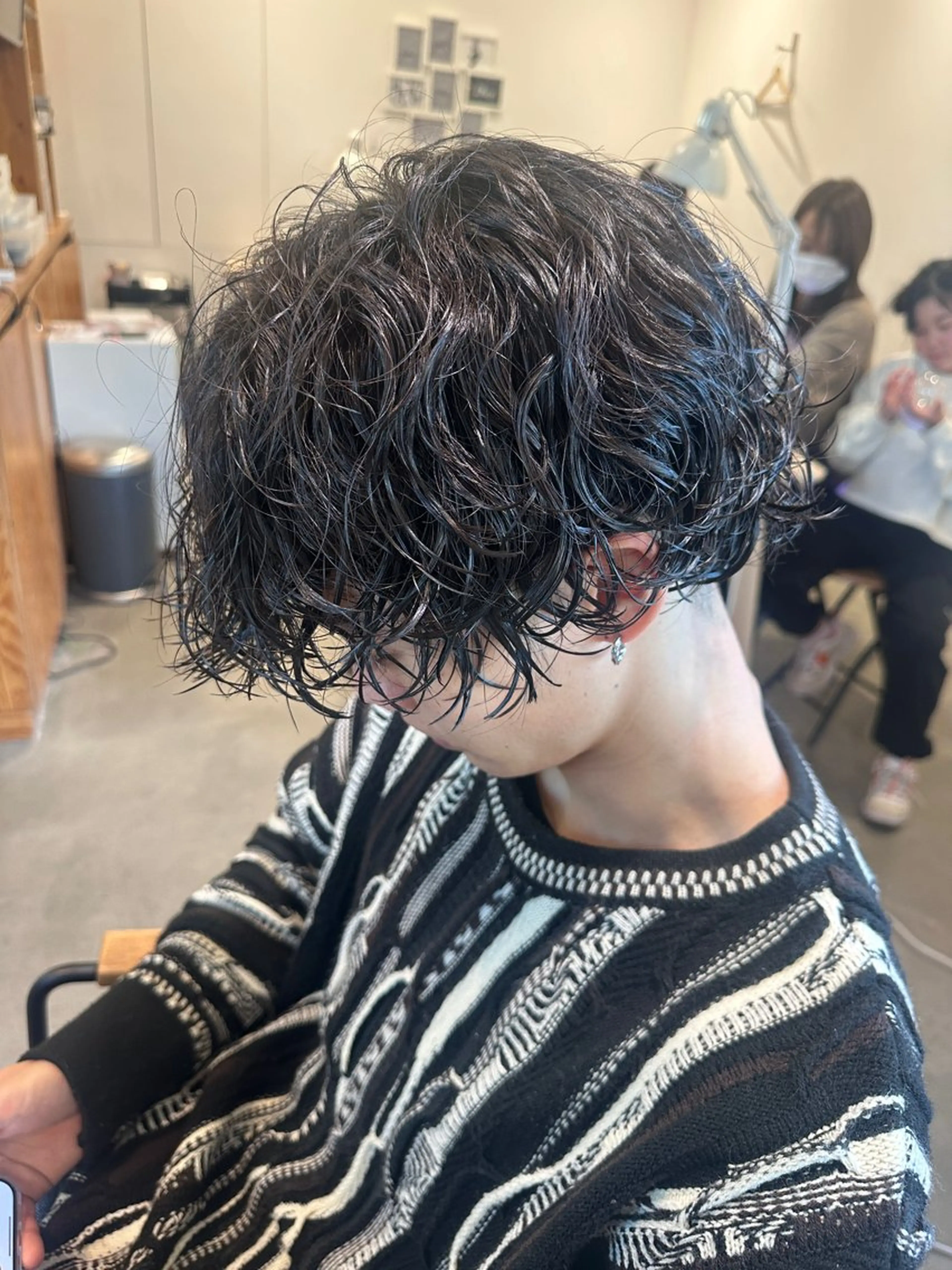 パーマ メンズ メンズパーマ 岐阜の美容師 HONOKAのヘアスタイル