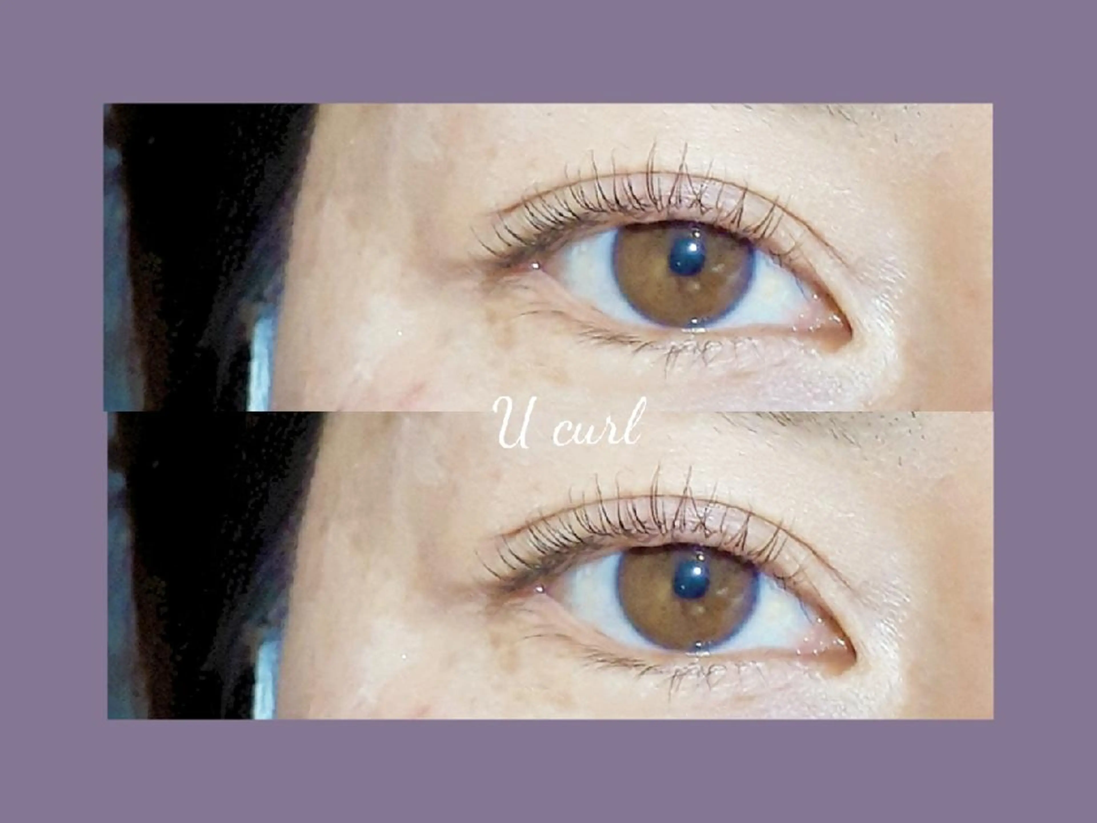 マツエク・マツパ ナチュラル まつげパーマ 💜bora .のネイルデザイン