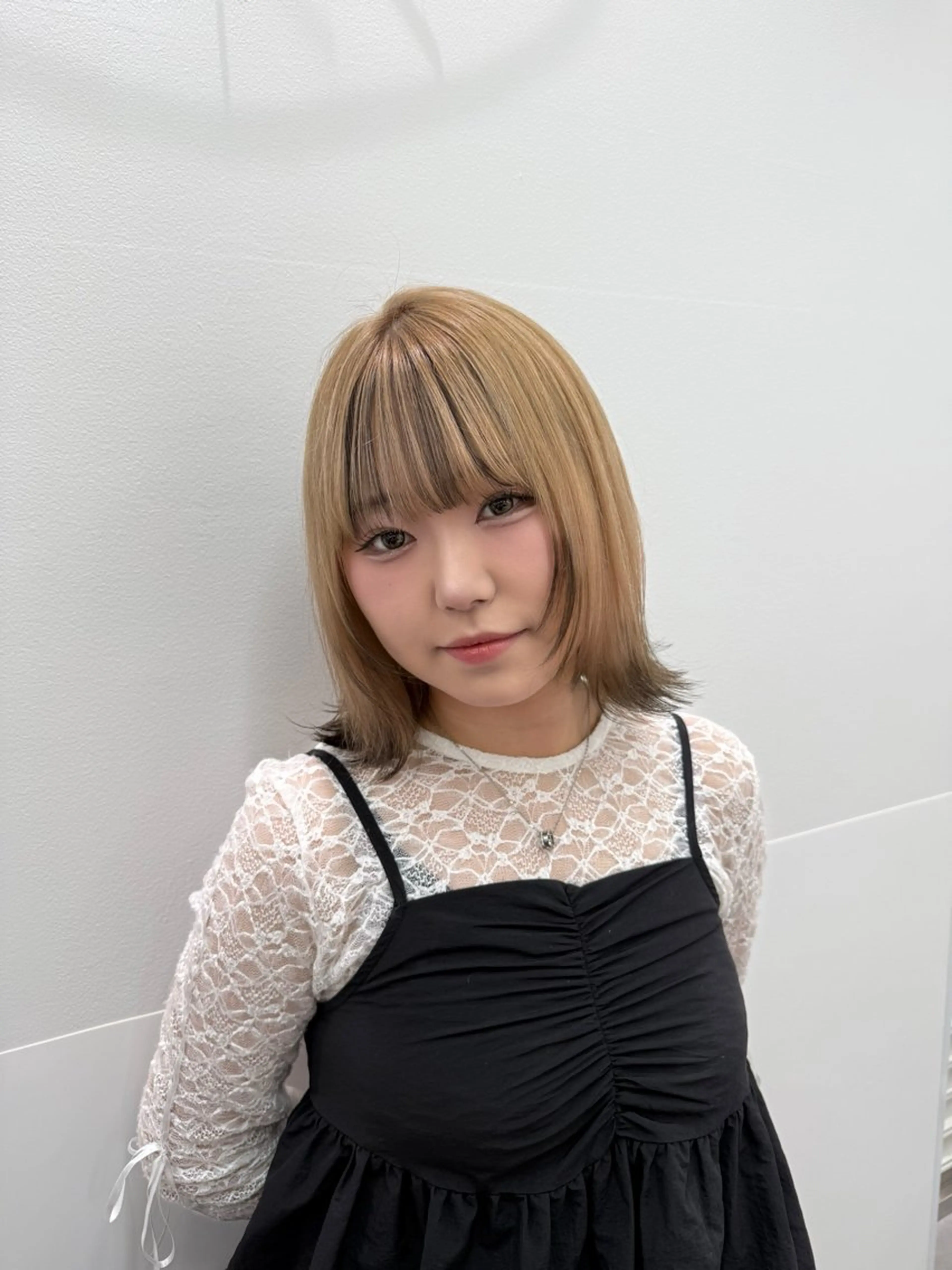 ミディアム 横浜/ ✟YUKA✟のヘアスタイル