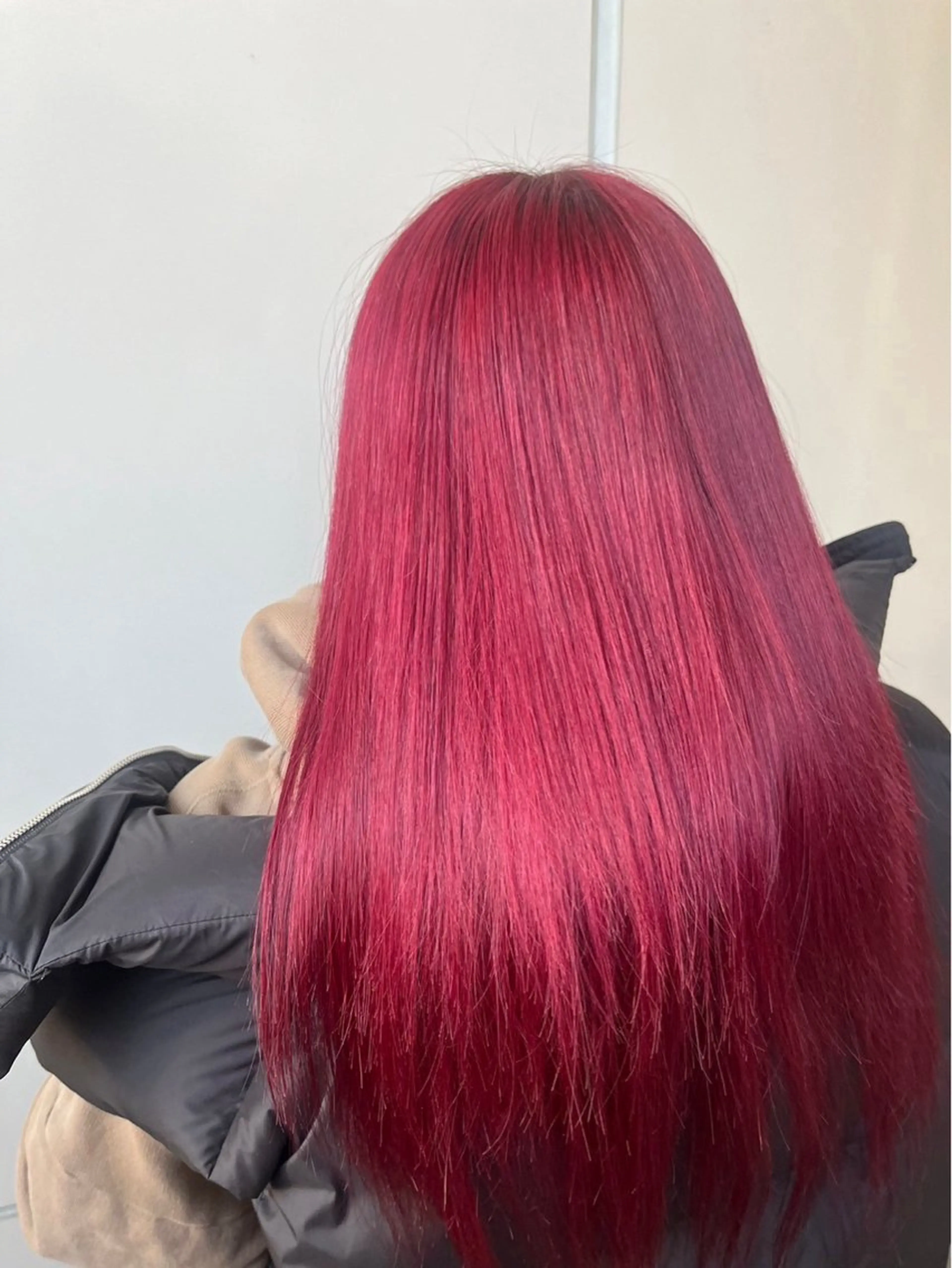 ロング カラー ハイトーン👱‍♀️ エクステ/彩花のヘアスタイル