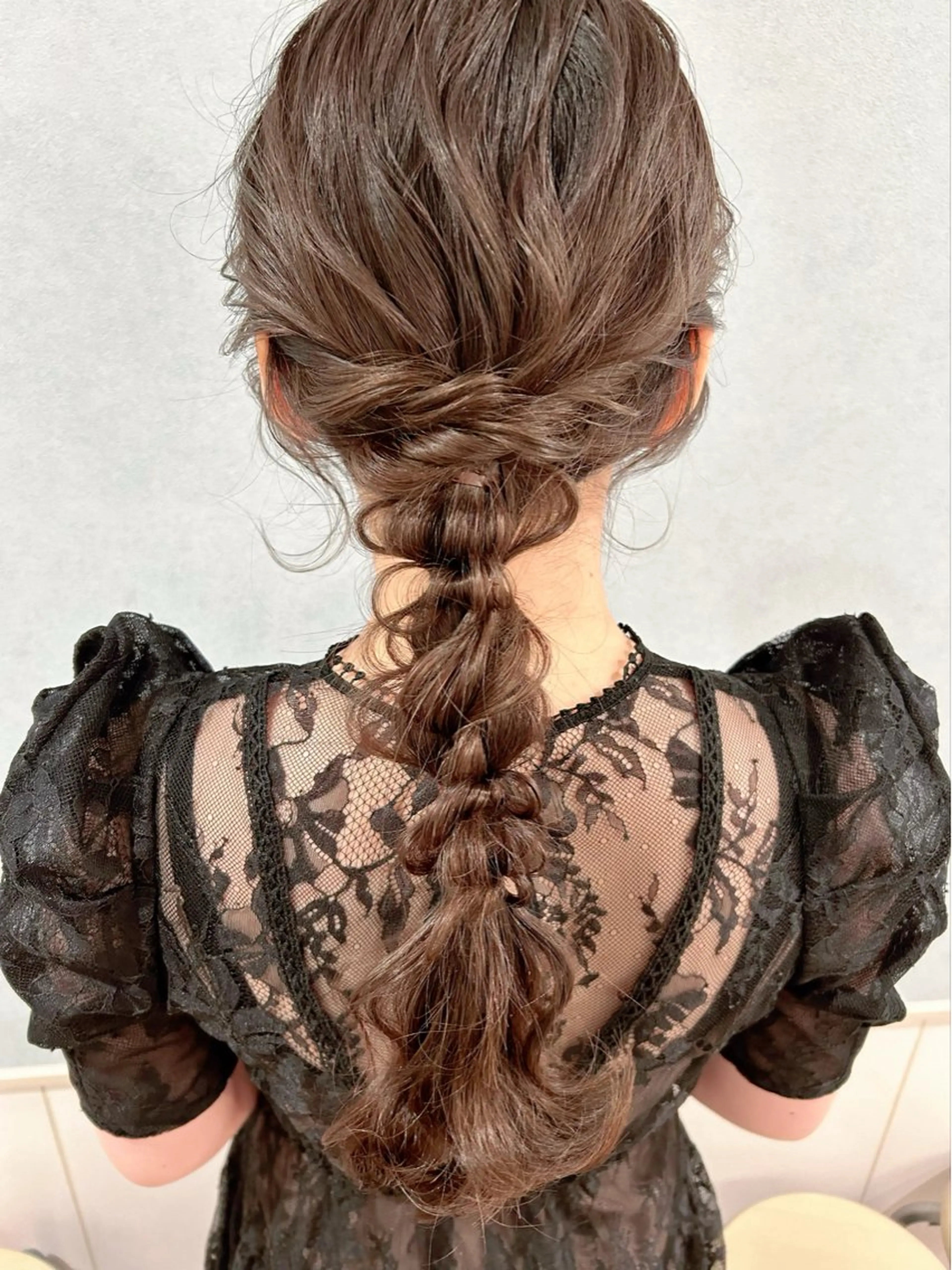 ロング ヘアアレンジ ヘアセット セットサロン      ラフテル所属・大阪/ヘアアレンジ /似合わせset💐のヘアスタイル