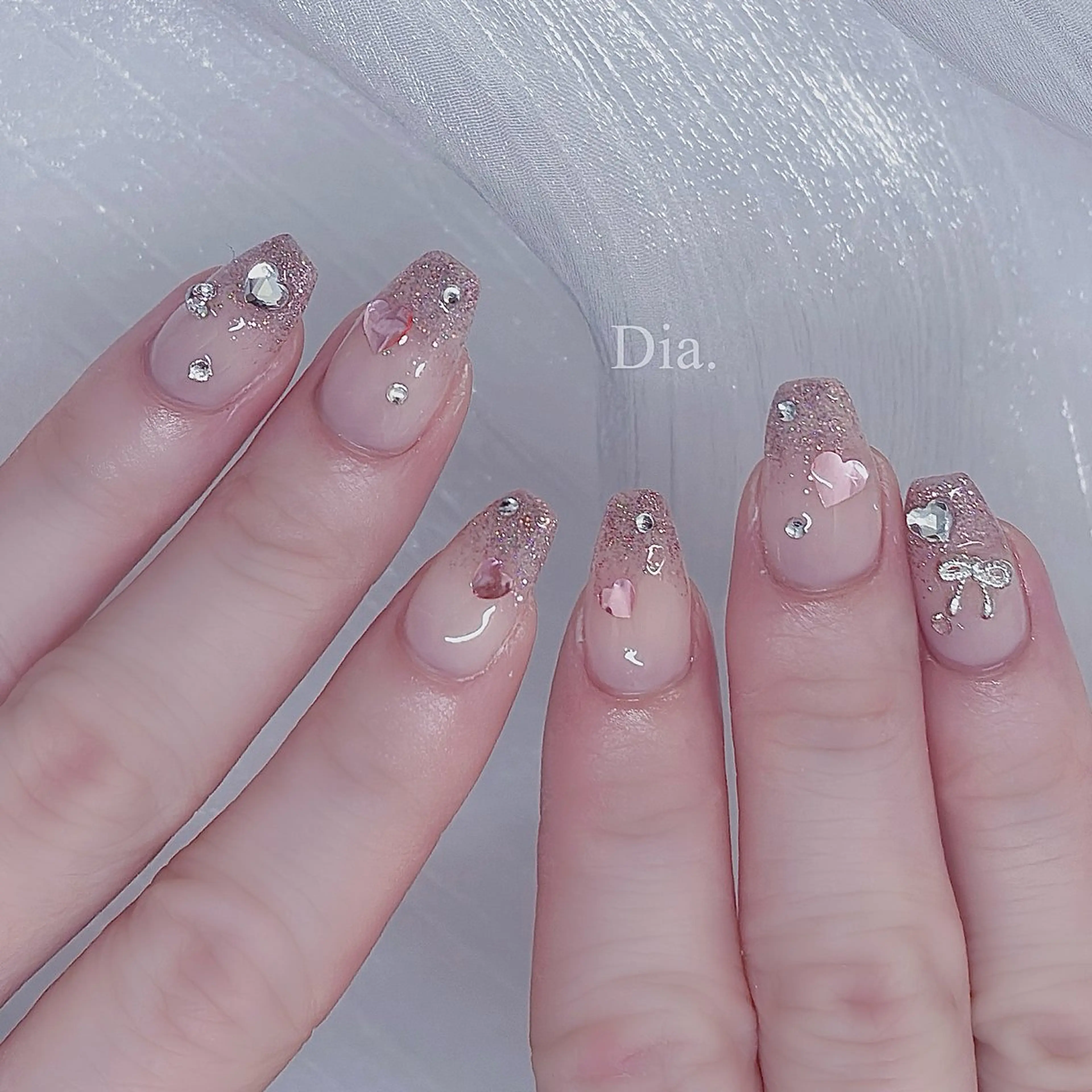 ネイル ハンドネイル nail salon Dia.所属・minori 💎Dia.のネイルデザイン